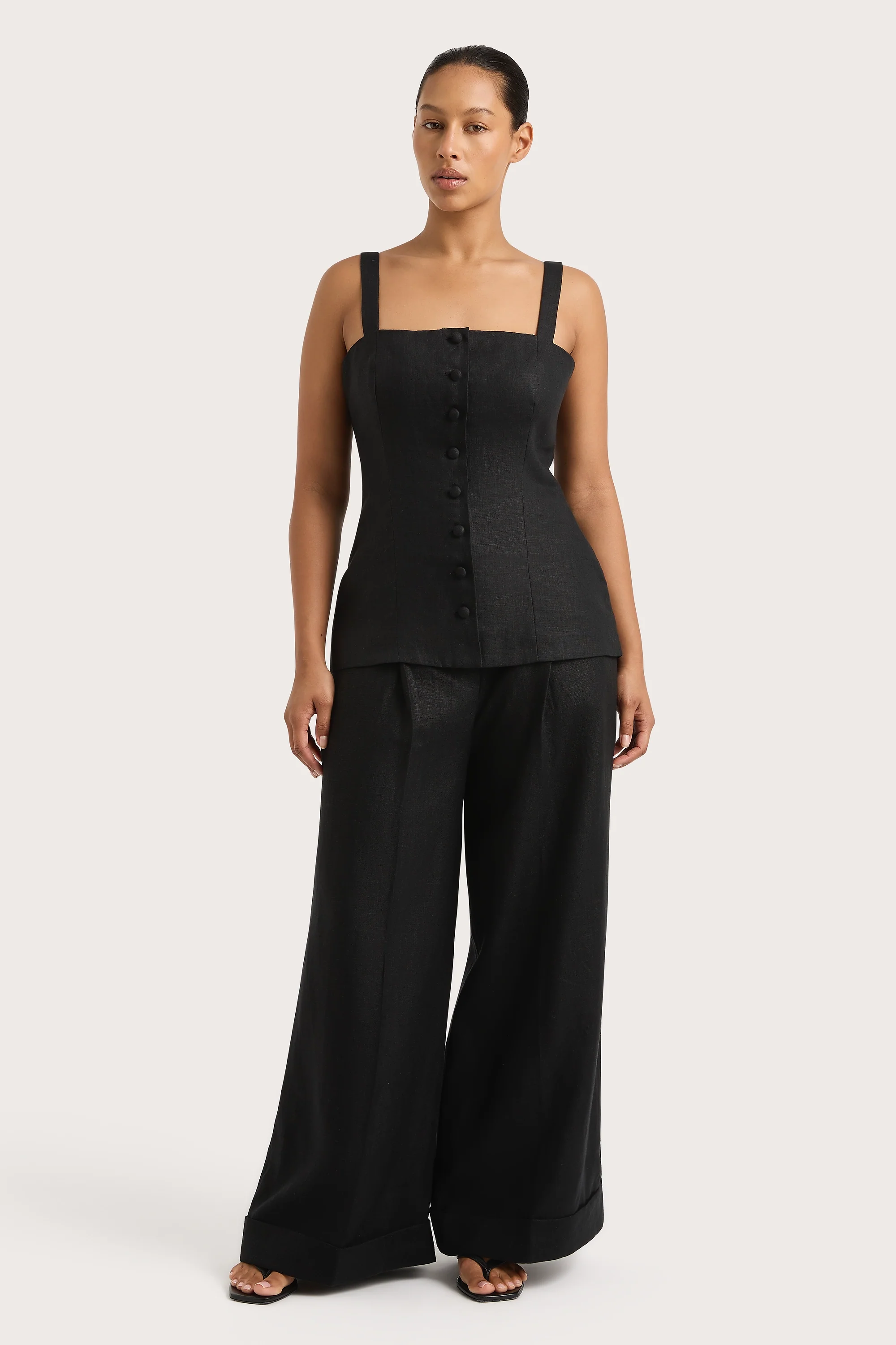 Corbiere Vest Black - Final Sale - Image 5
