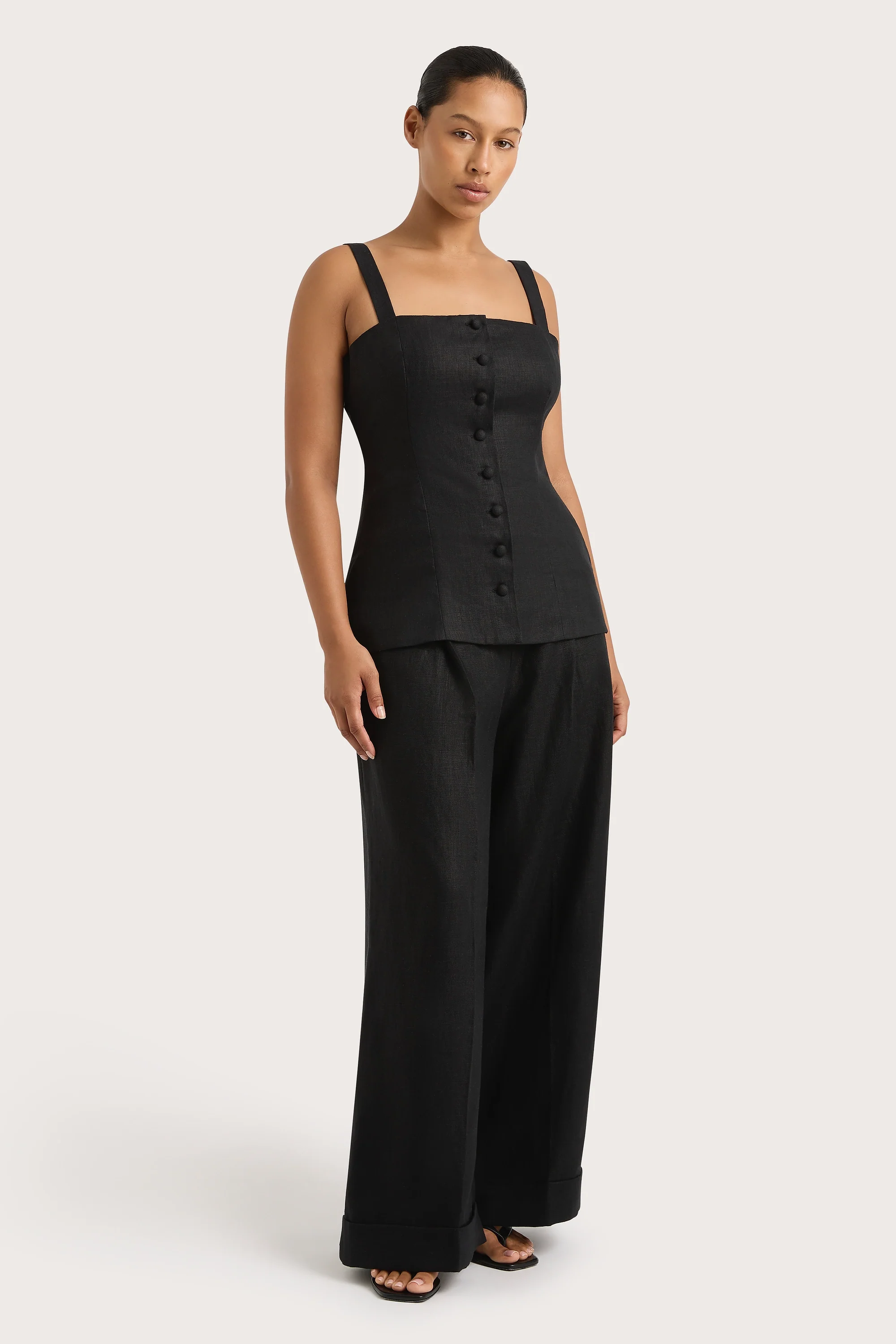 Corbiere Vest Black - Final Sale - Image 6