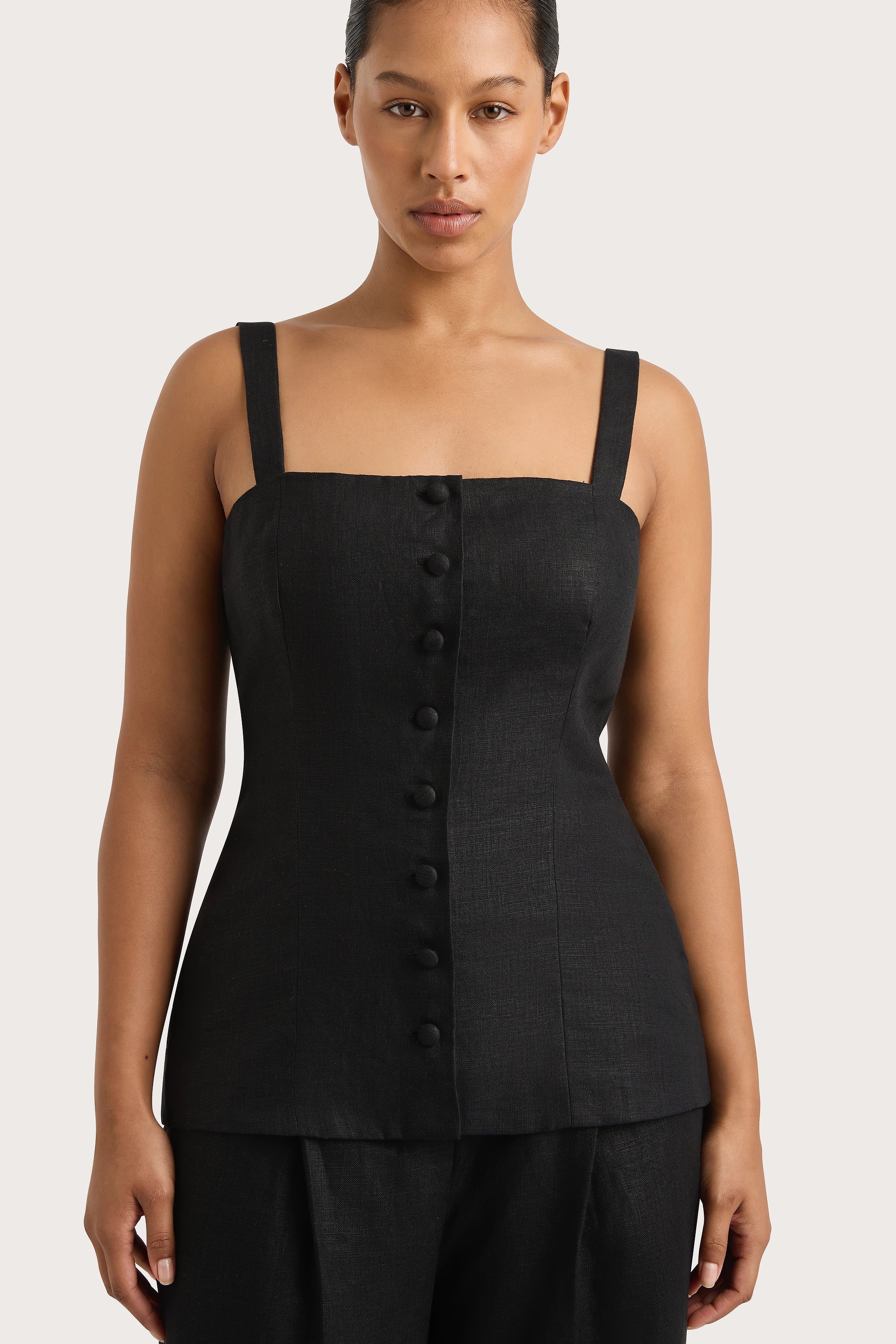 Corbiere Vest Black - Final Sale - Image 7