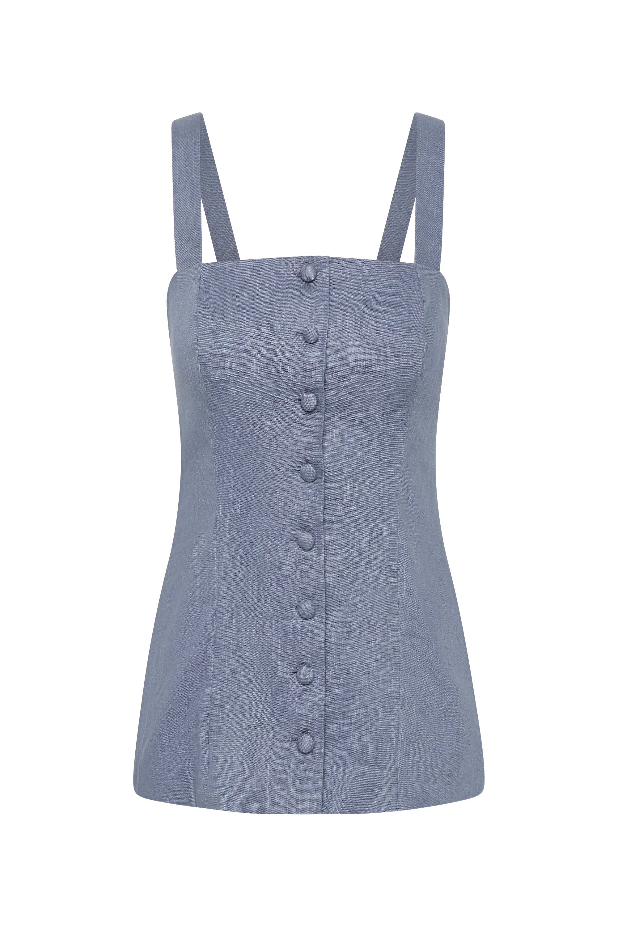 Corbiere Vest Cornflower Blue - Final Sale - Image 11