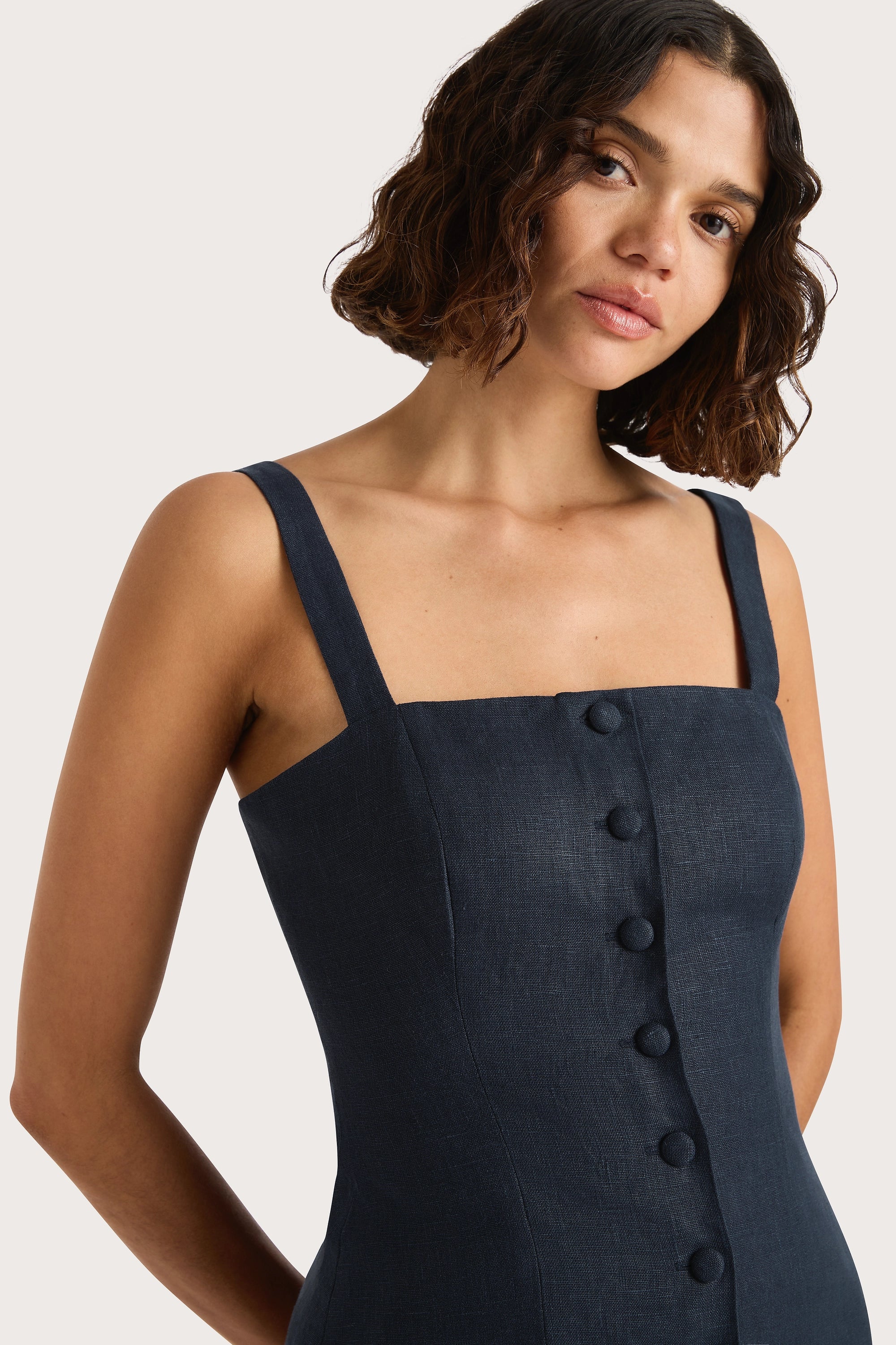 Corbiere Vest Navy - Final Sale - Image 3
