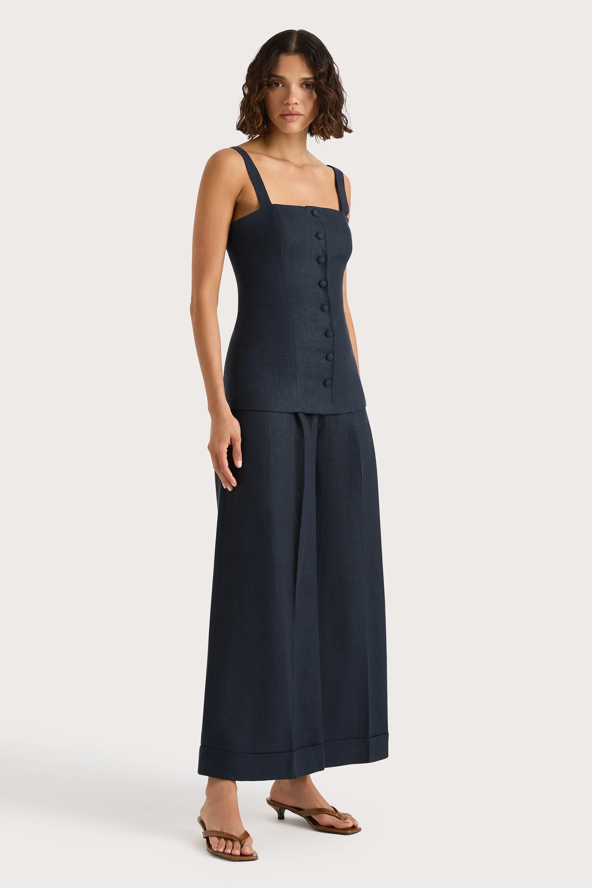 Corbiere Vest Navy - Final Sale - Image 4