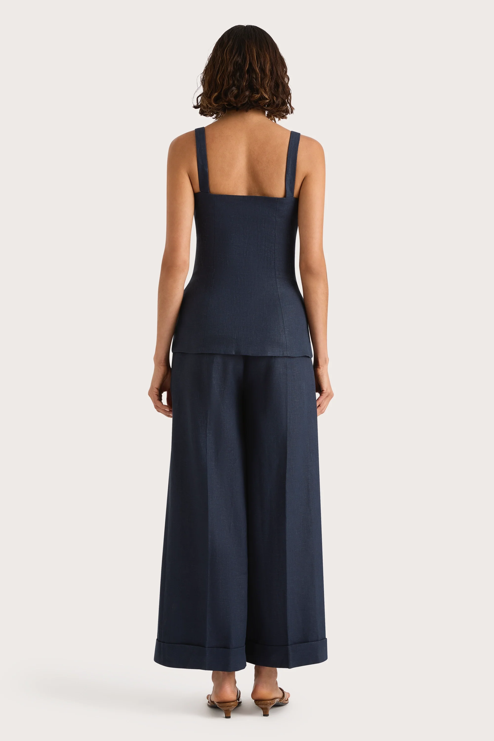 Corbiere Vest Navy - Final Sale - Image 5