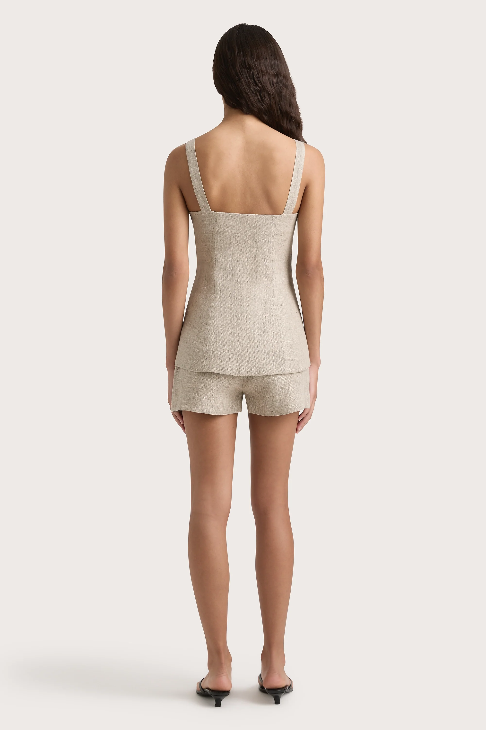 Corbiere Vest Oatmeal - Final Sale - Image 5