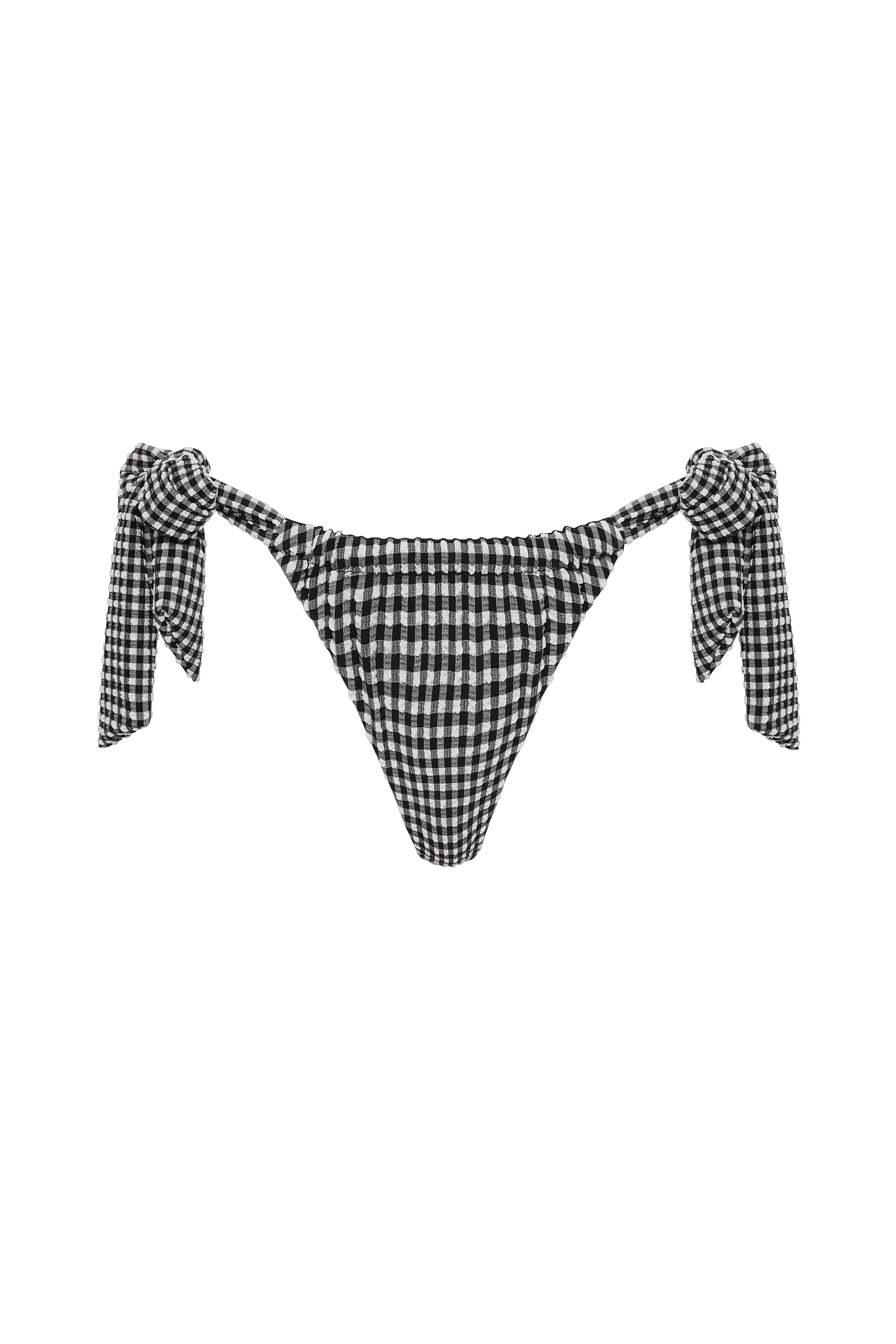 Costa Bikini Bottom Seersucker Gingham - Final Sale - Image 6