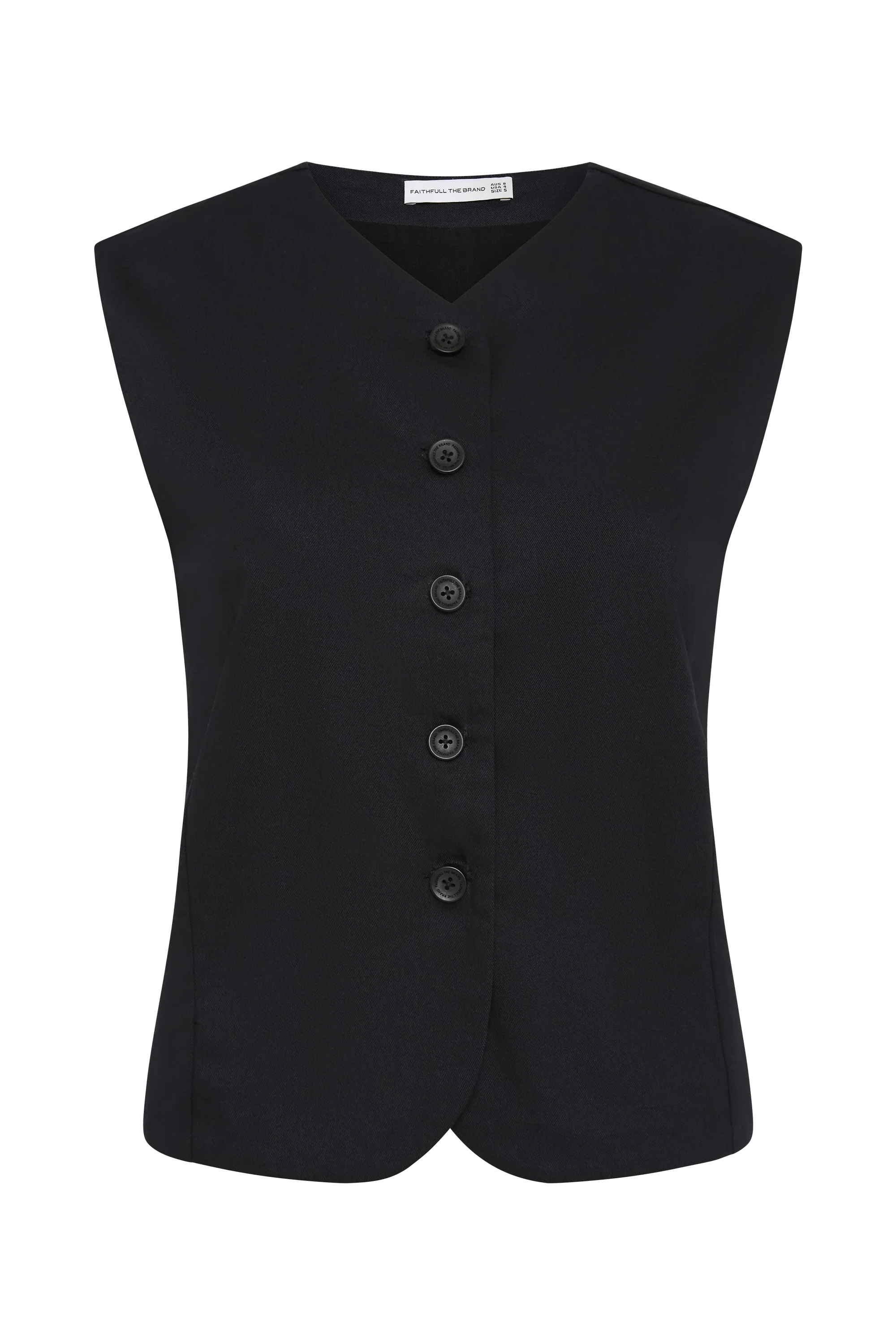 Delfina Vest Black - Final Sale - Image 6