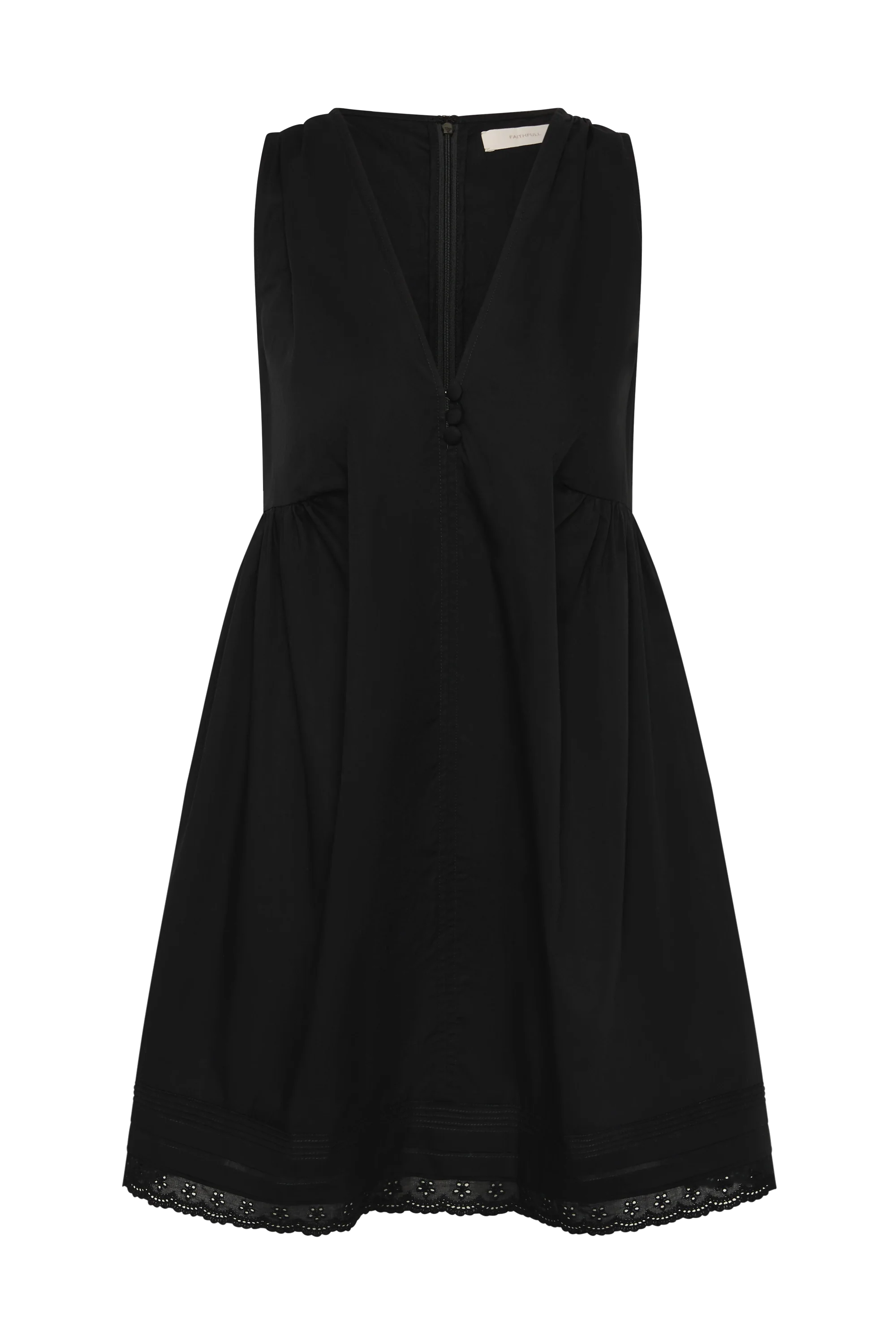 Dion Mini Dress Fiore Lace Black - Image 6