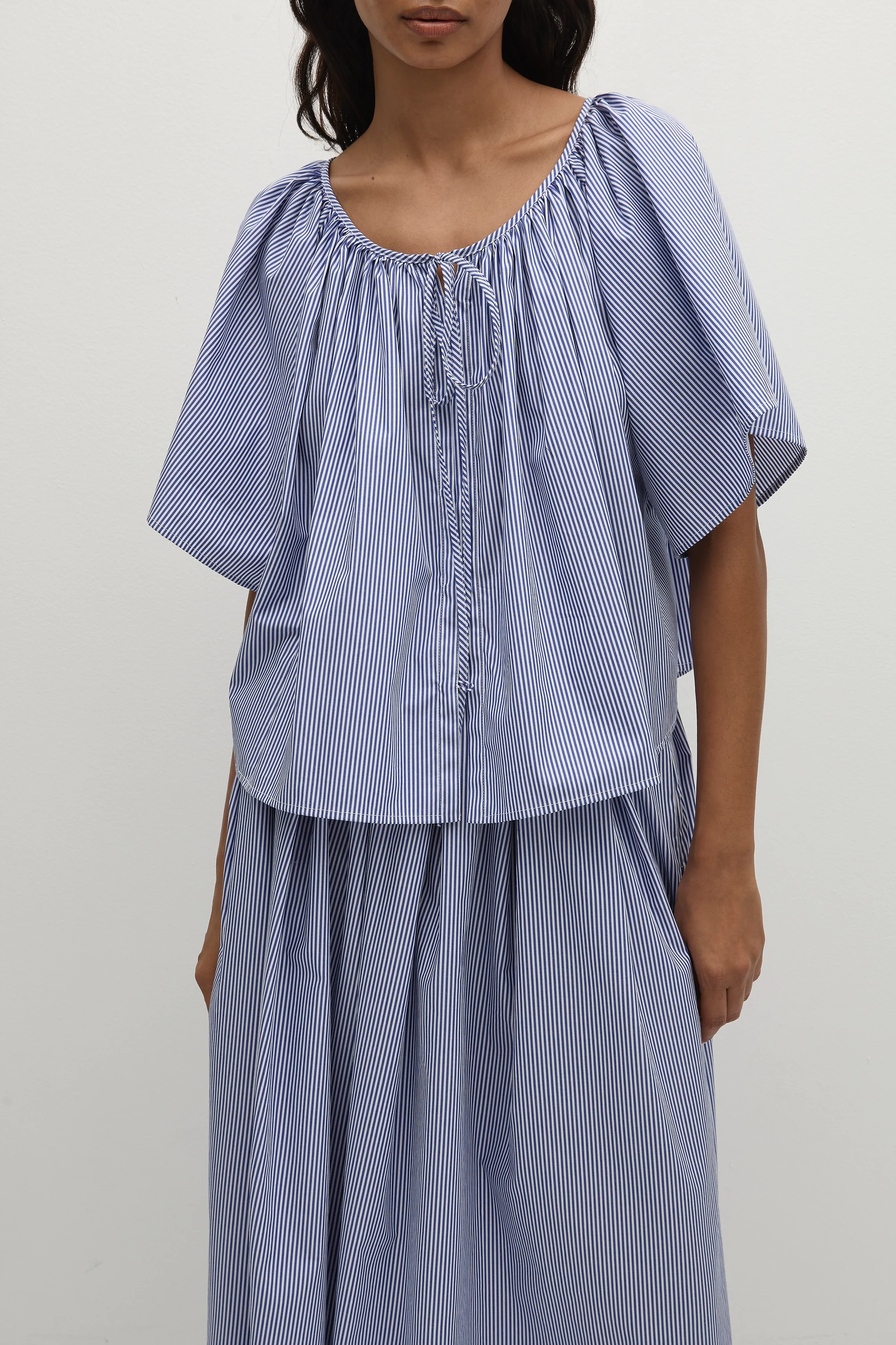 Ella Top Helle Stripe Vintage Navy - Final Sale - Image 5