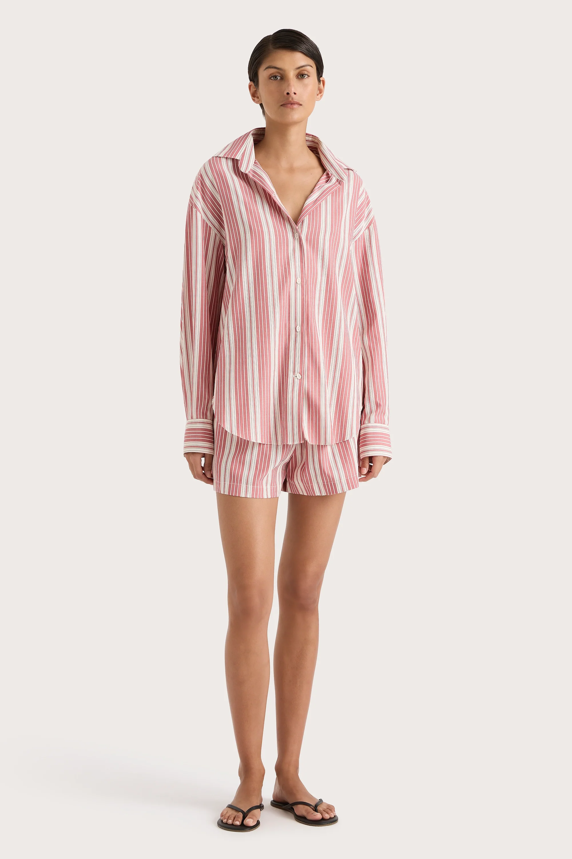 Elva Shorts Cherry Stripe - Final Sale - Image 11