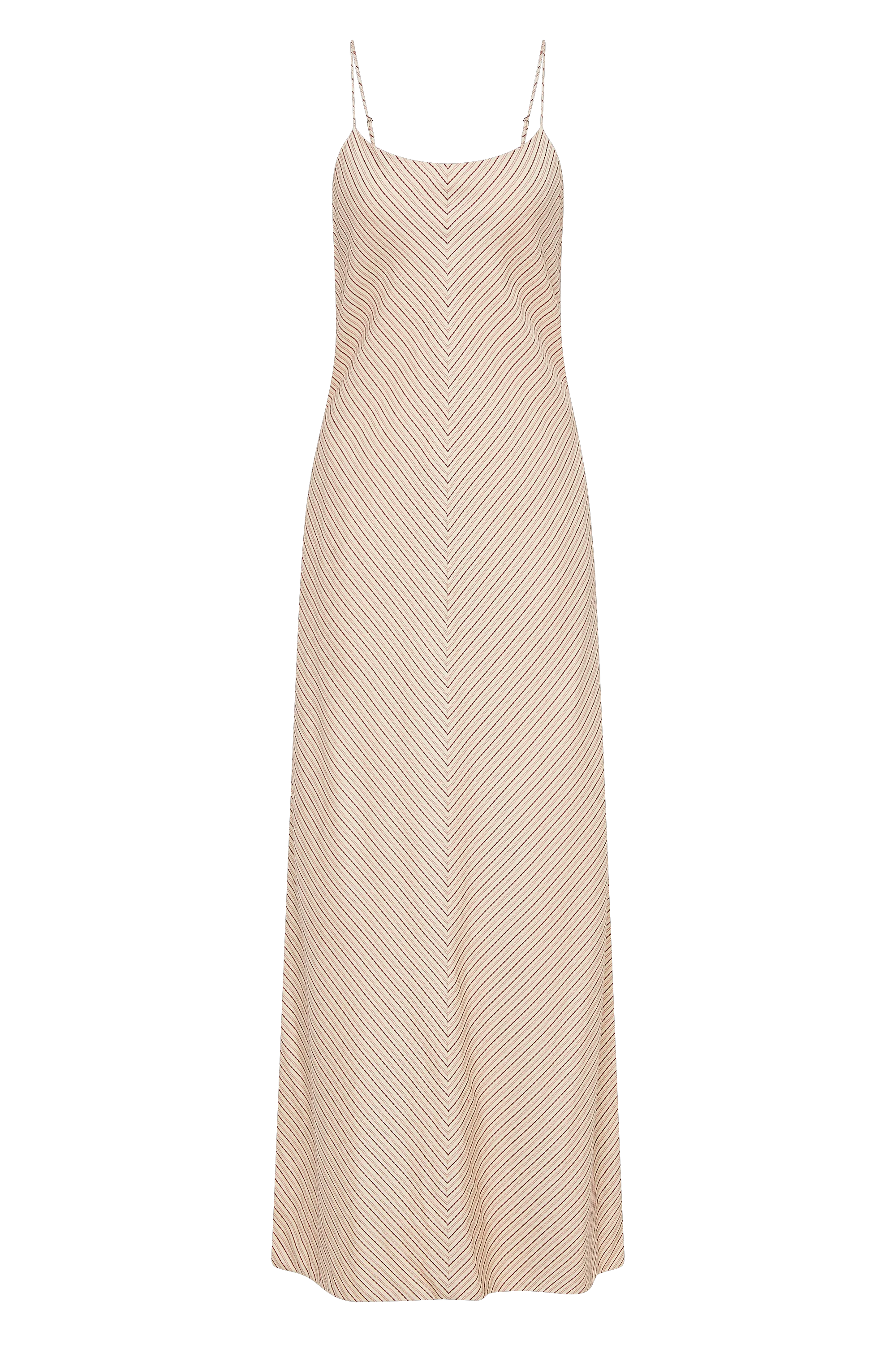 Elyna Maxi Dress Pinstripe Garnet Blush - Final Sale - Image 8