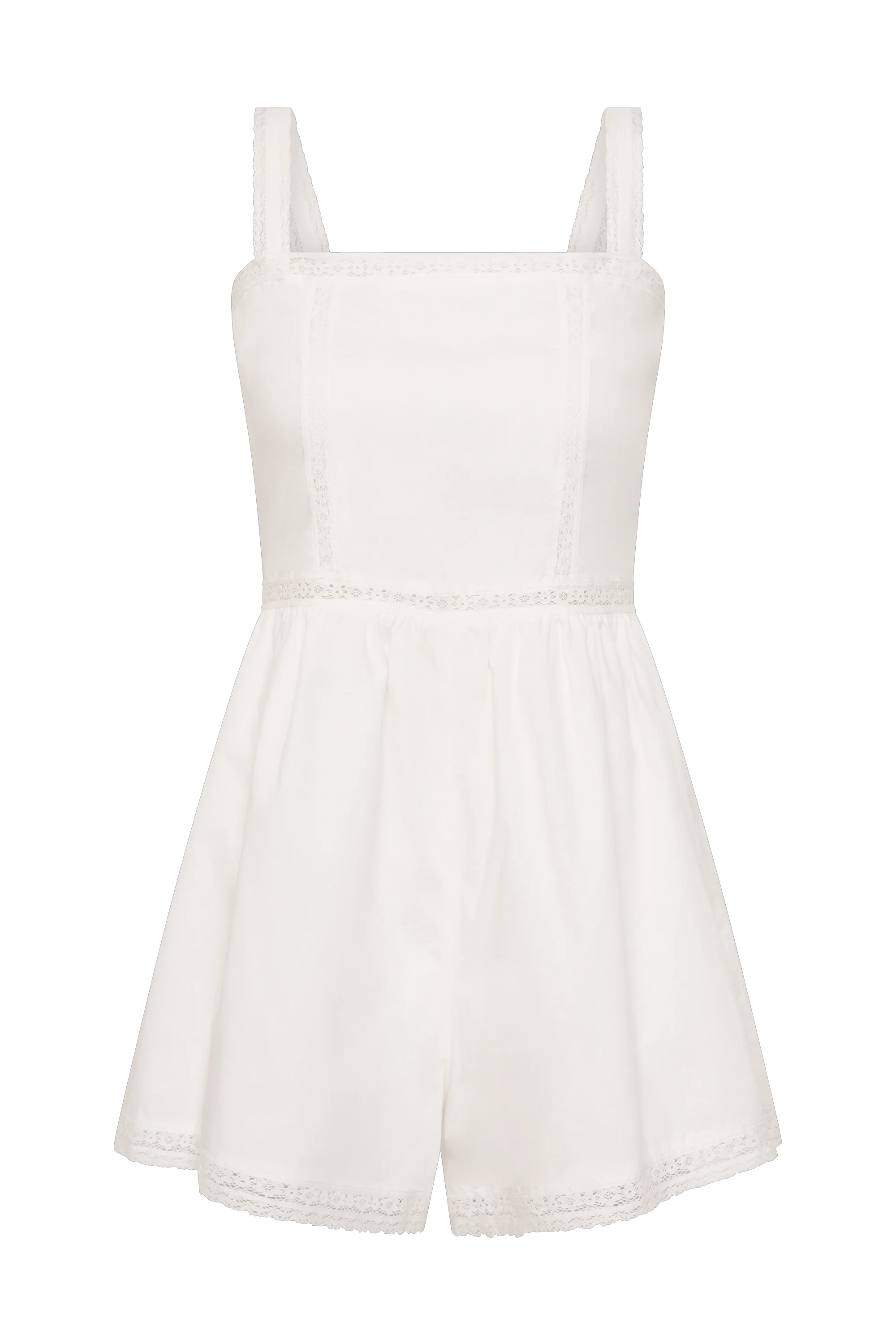 Emilia Playsuit Fresco Lace White - Image 6