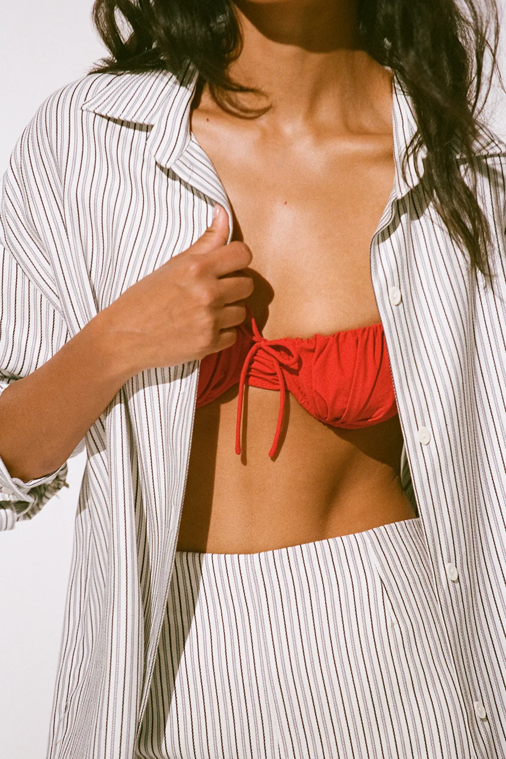 En Vau Shirt Navy Stripe - Final Sale - Image 2