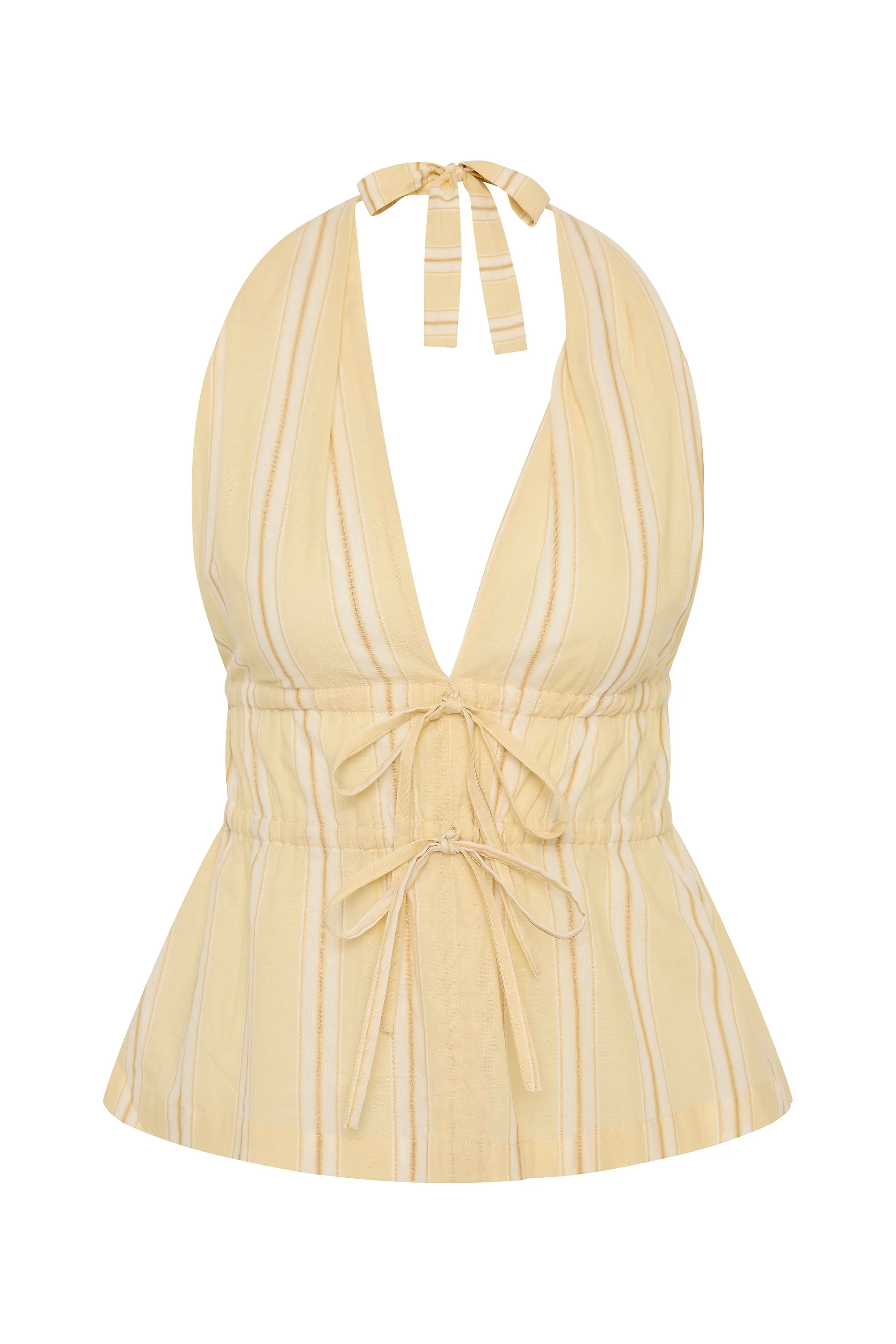Ermita Top Ombre Stripe Faded Mustard - Image 6