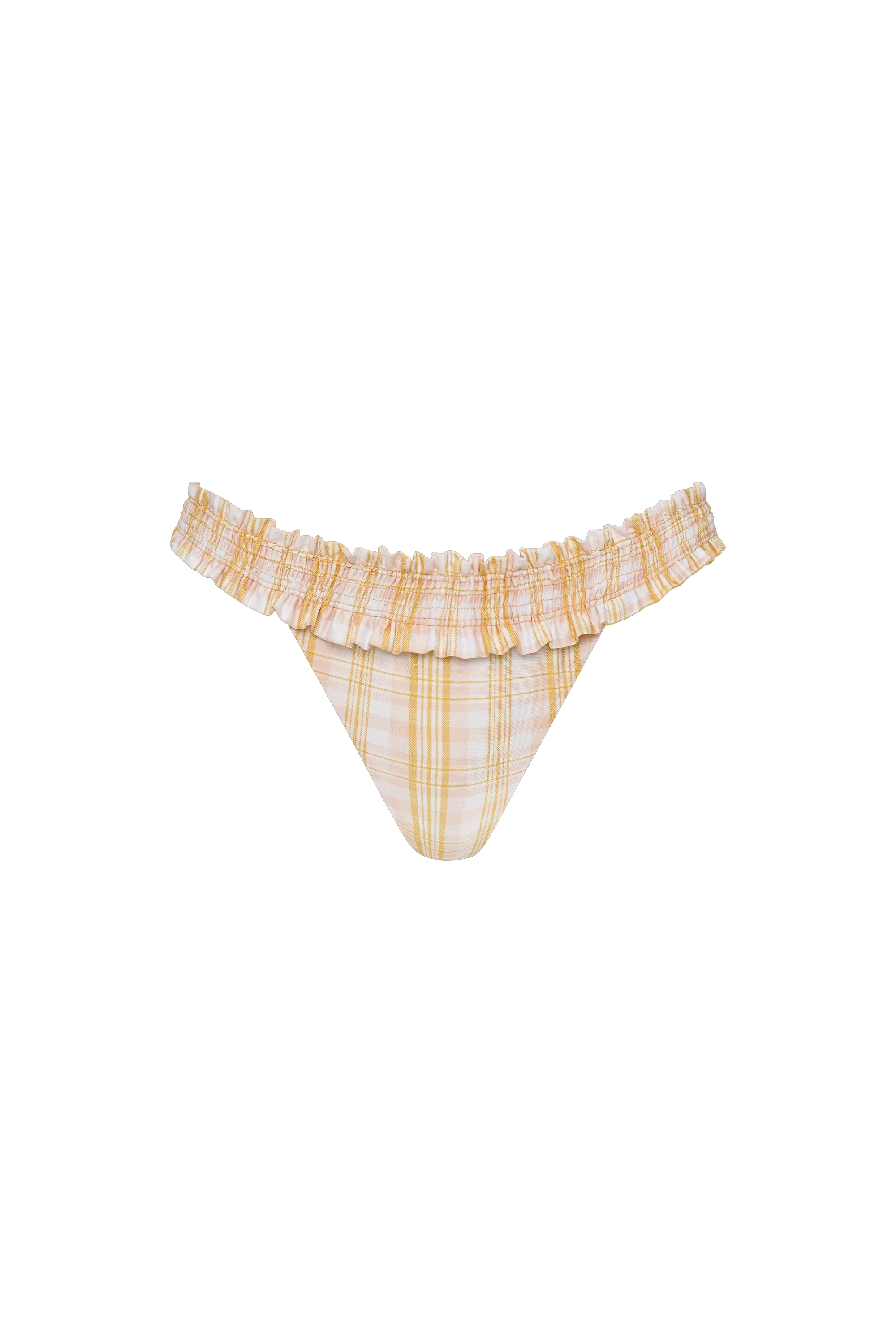 Esterel Bikini Bottom Piato Check - Final Sale - Image 6