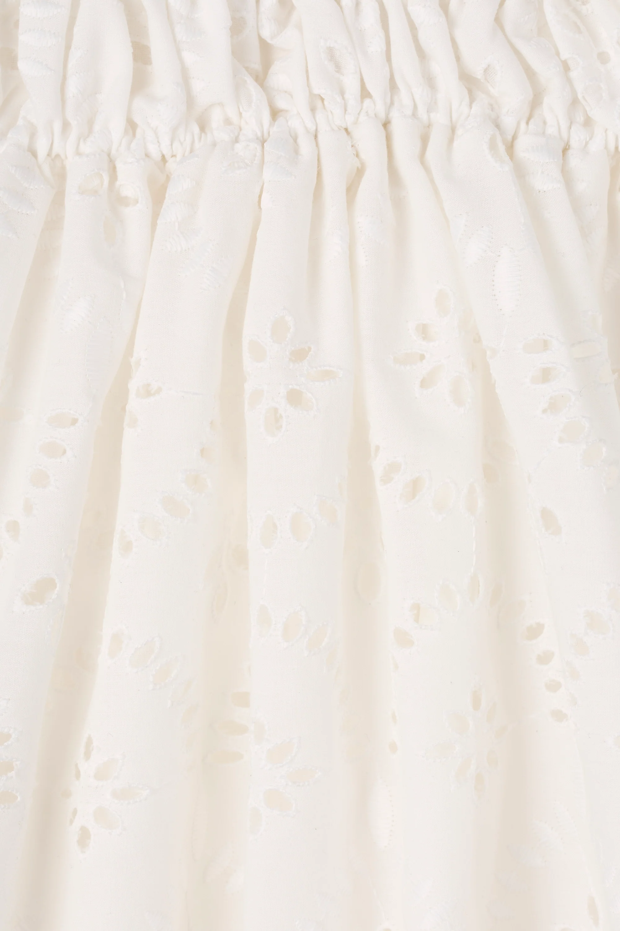 Etta Maxi Dress Bianca Broderie White - Image 5