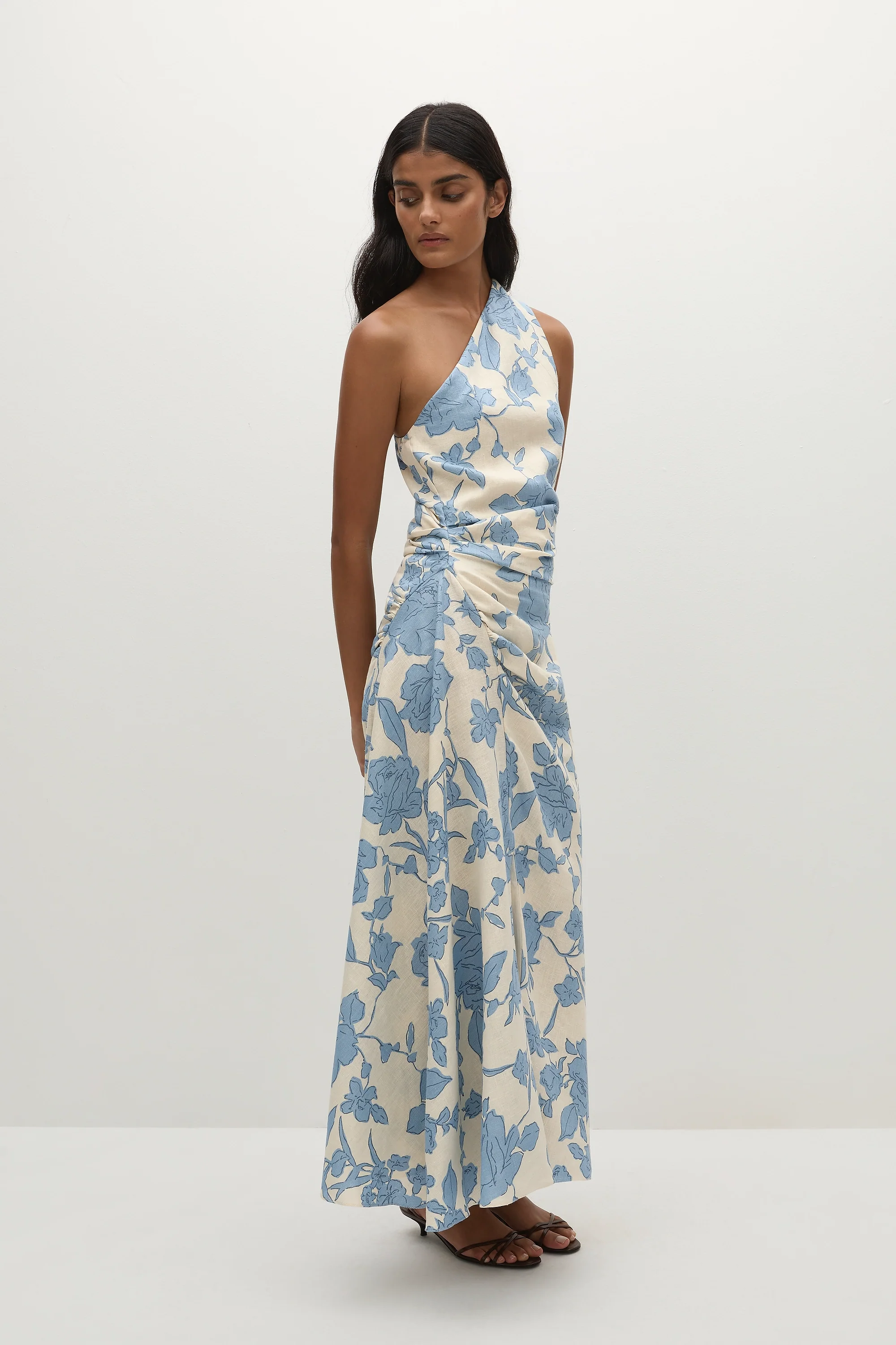 Euna Midi Dress Oline Floral - Final Sale - Image 3