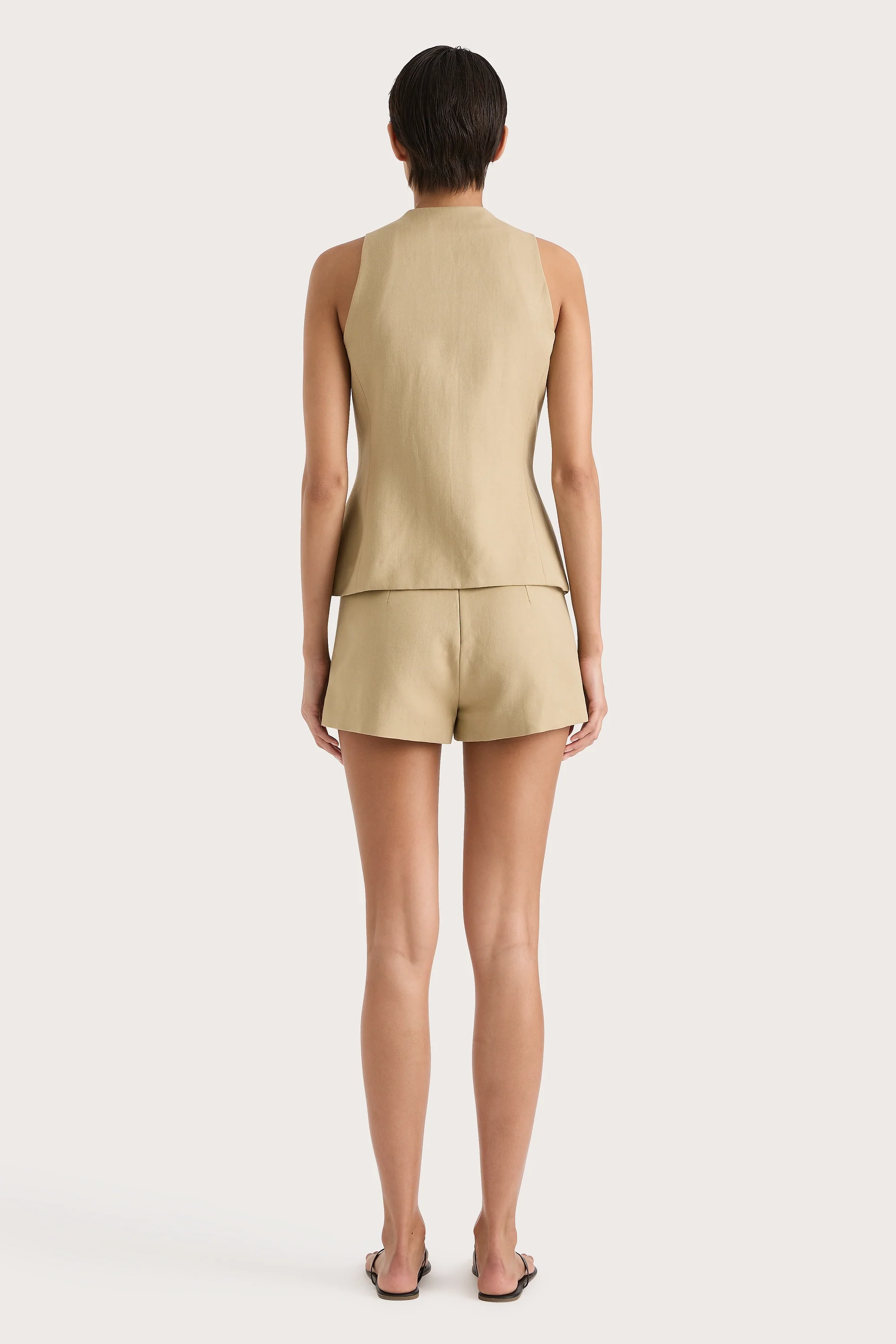 Eveline Vest Caramel - Final Sale - Image 5