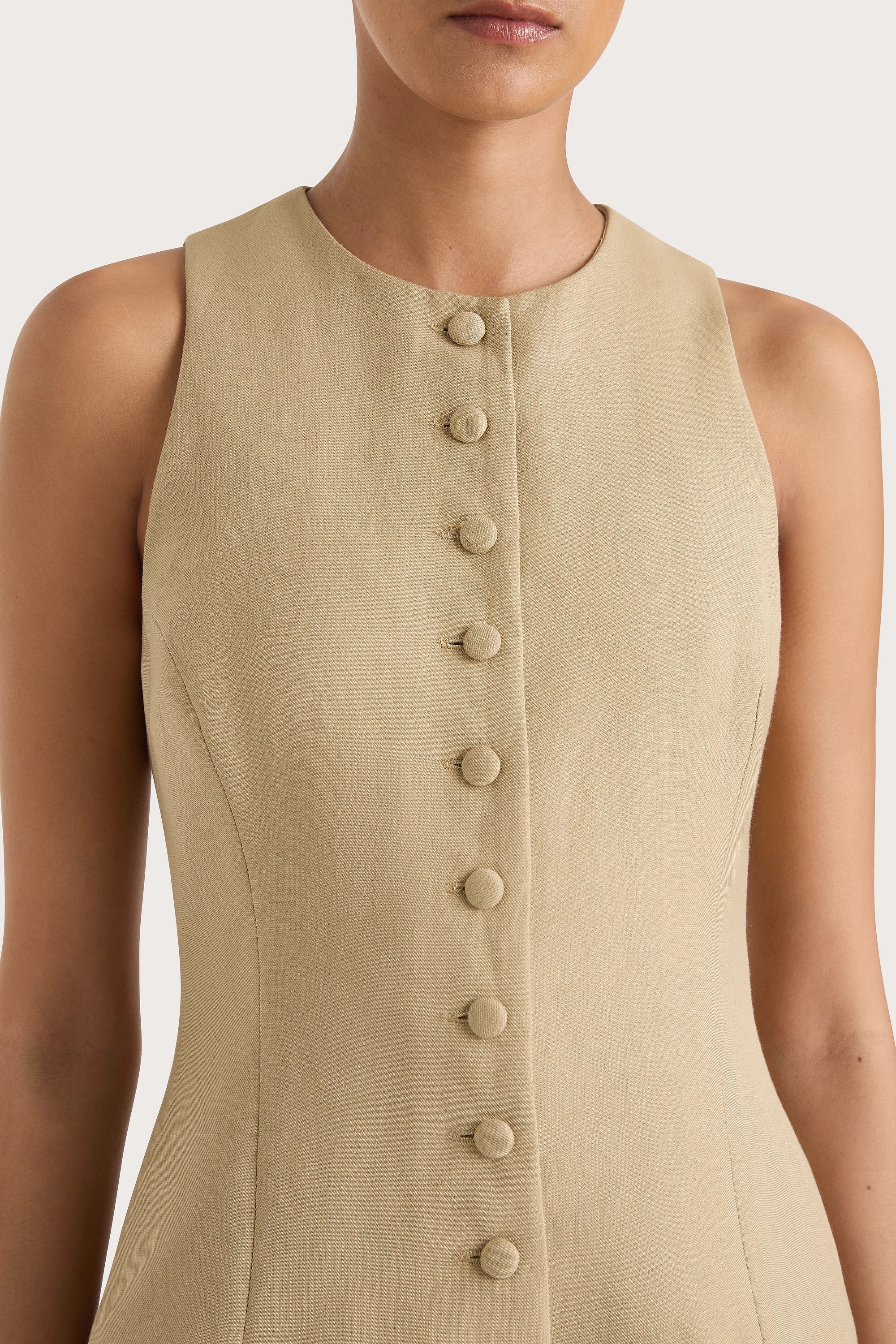 Eveline Vest Caramel - Final Sale - Image 6
