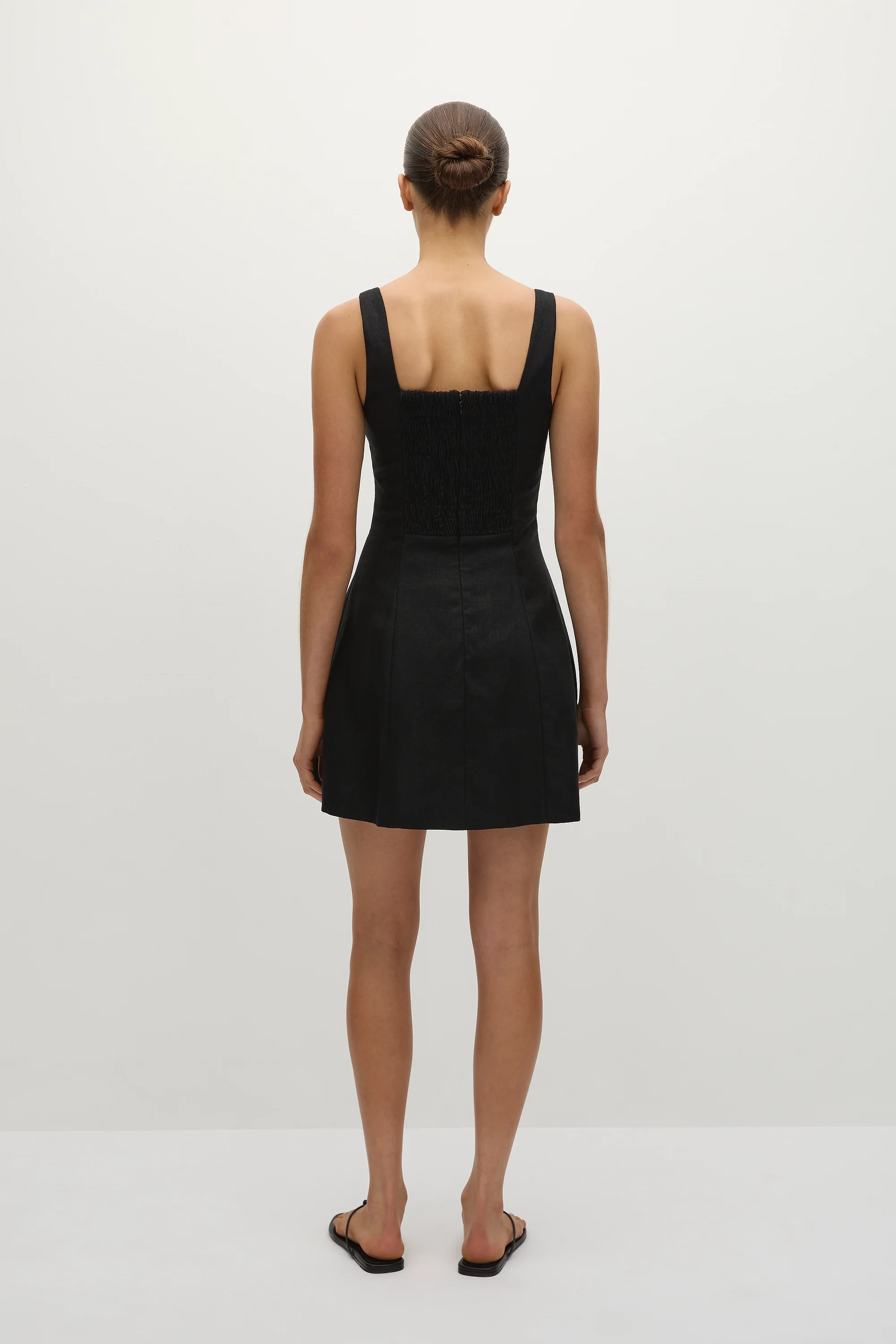 Felice Mini Dress Black - Final Sale - Image 4