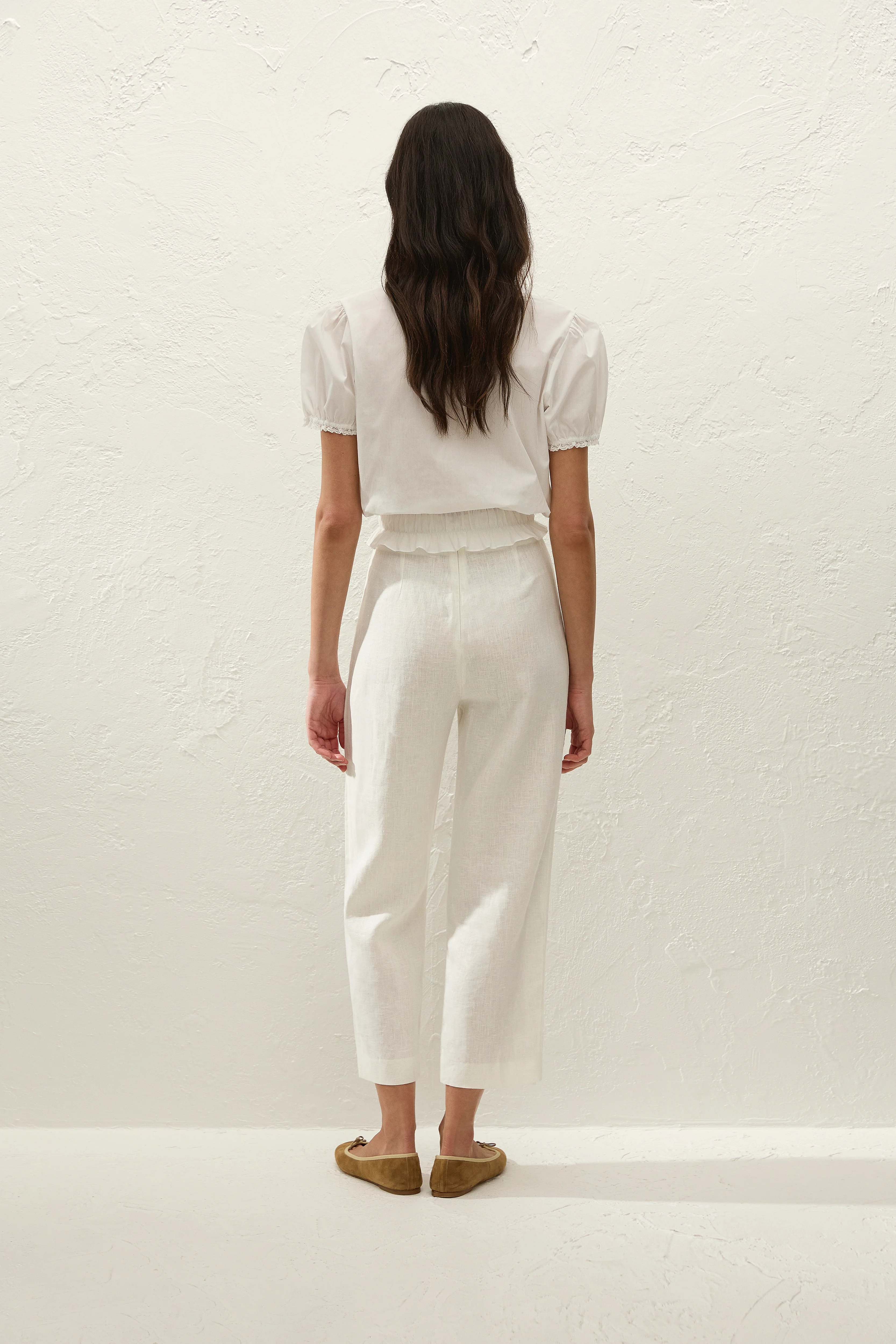 Fiora Blouse Fresco Lace White - Image 4