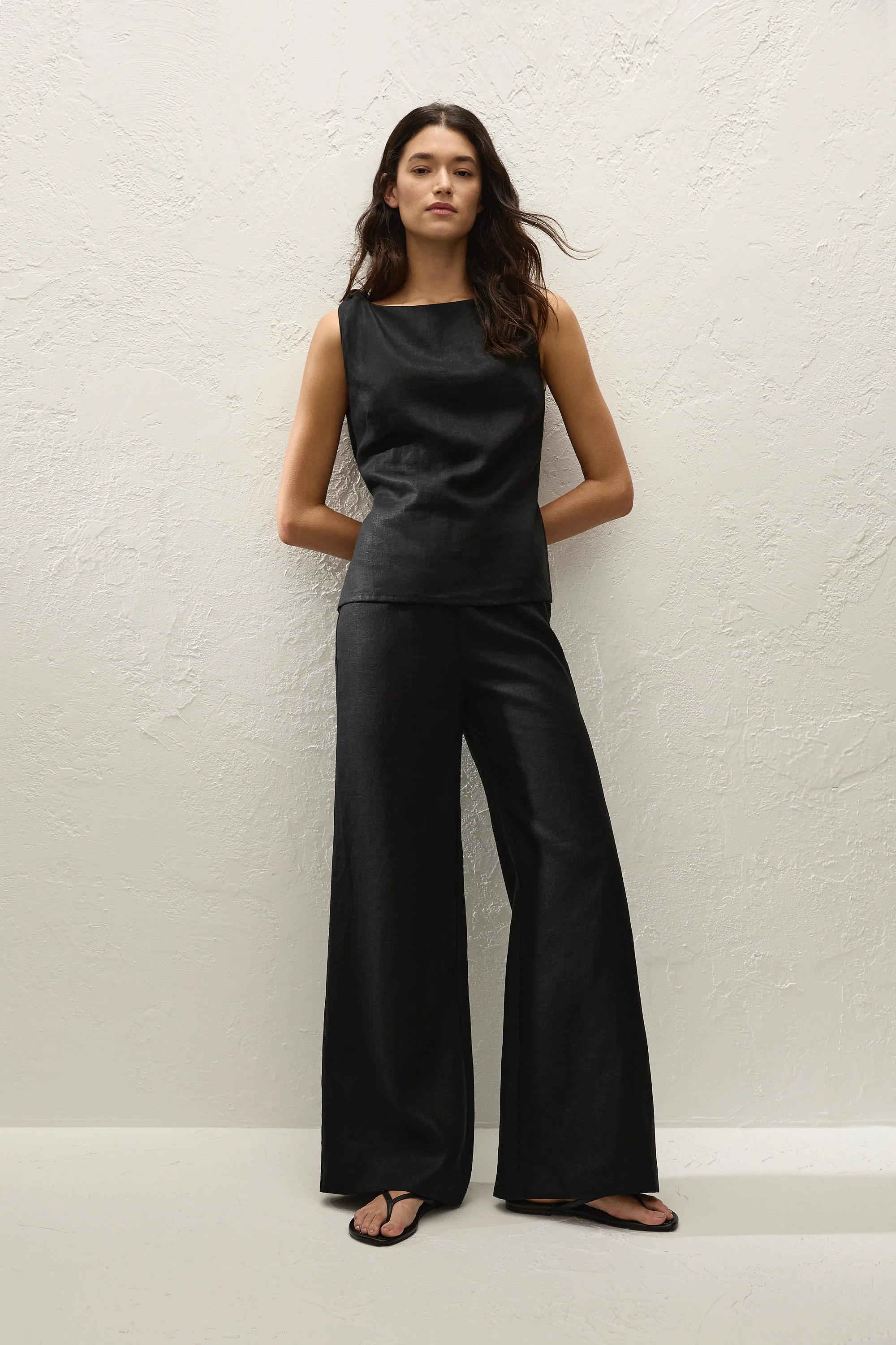 Flor Top Black