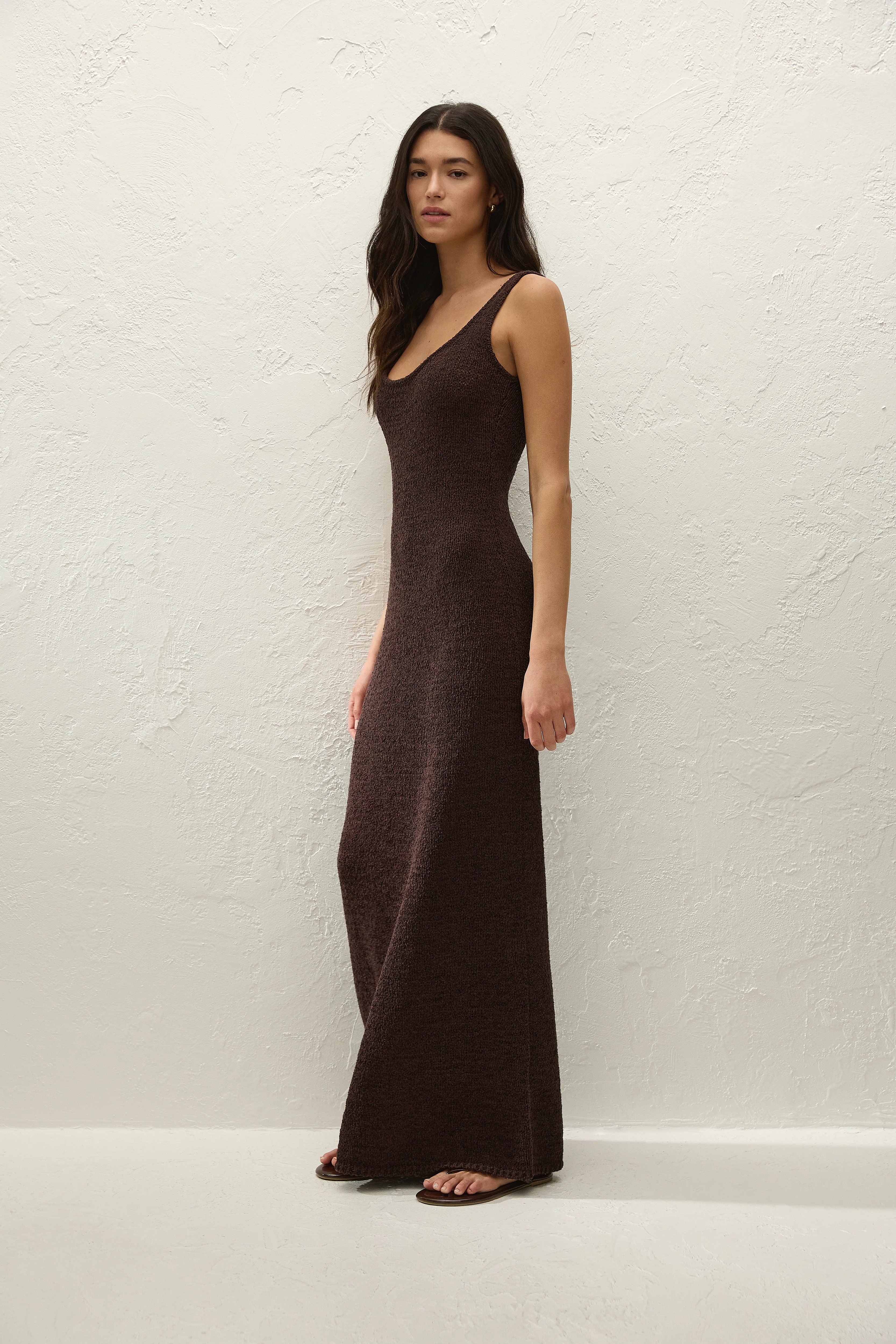 Florence Maxi Dress Carob - Image 4
