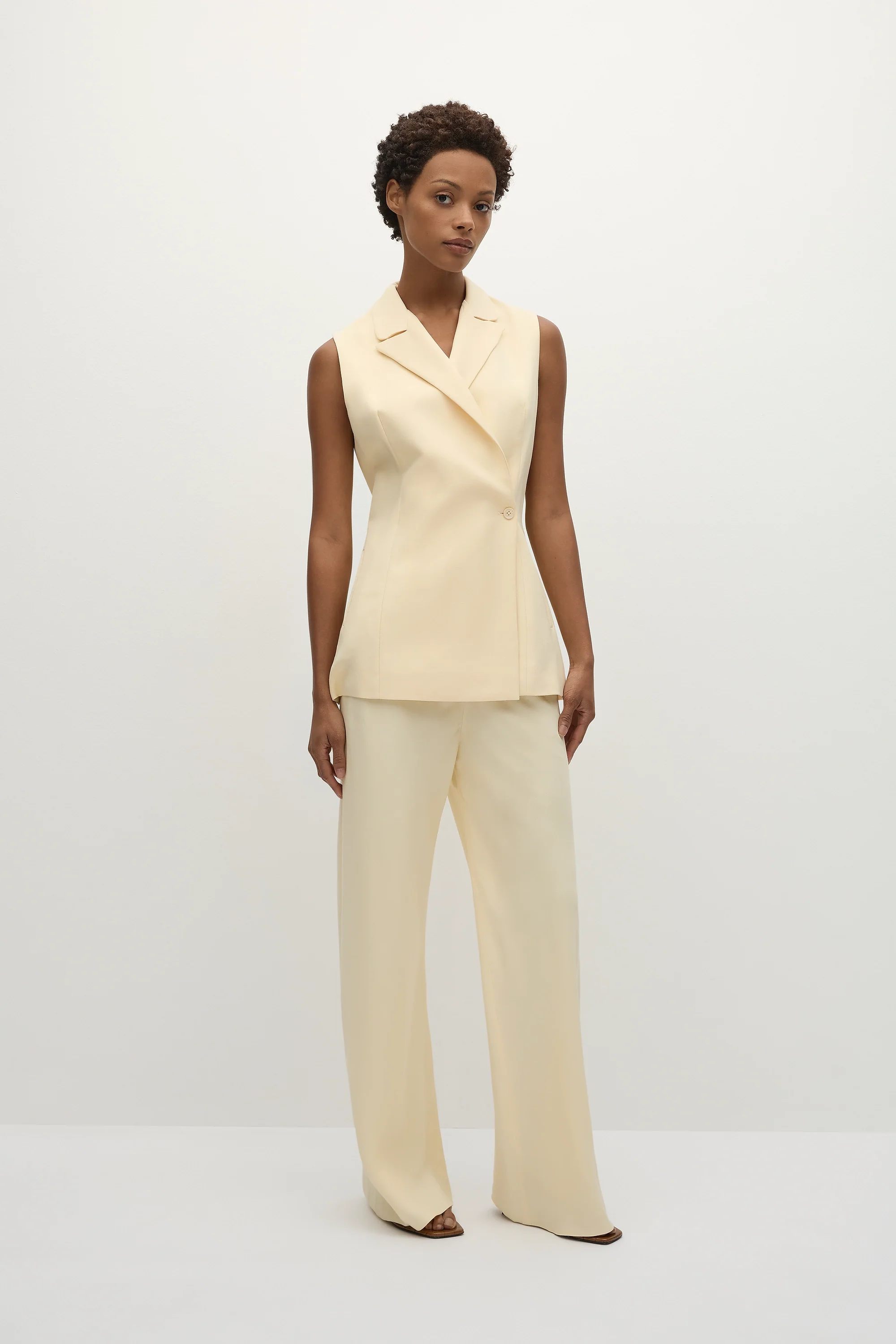 Florine Blazer Butter - Final Sale - Image 4