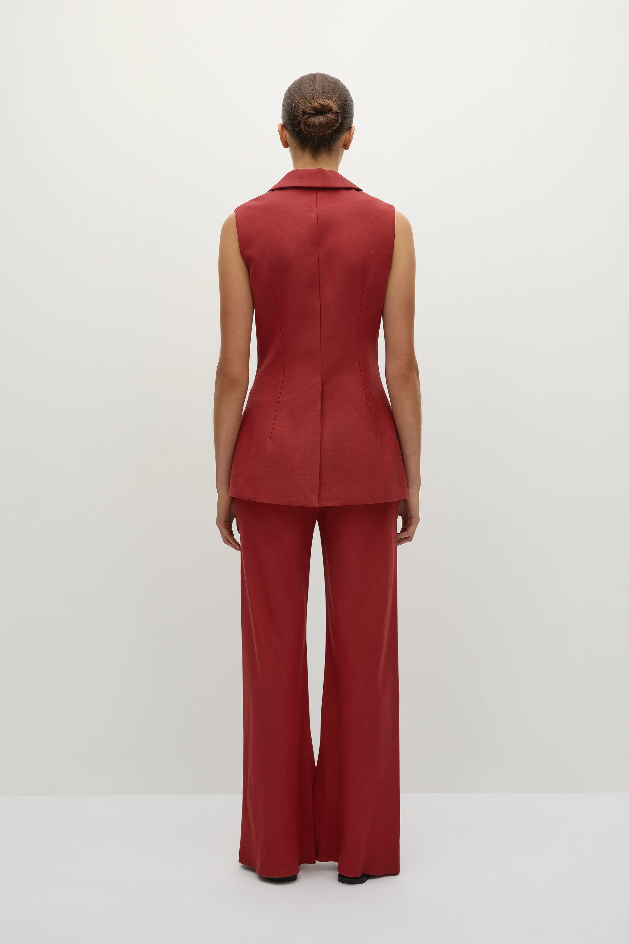 Florine Pant Deep Red - Final Sale - Image 4