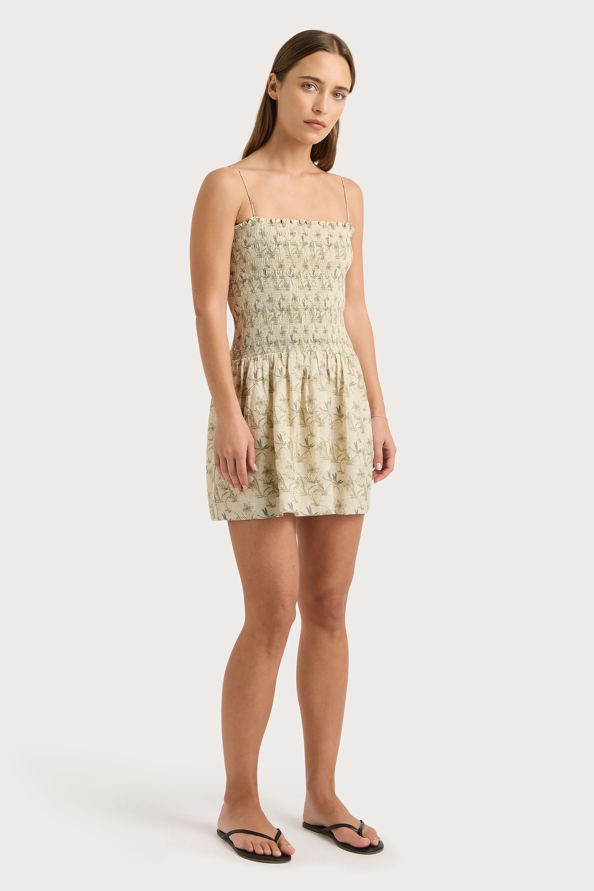 Geriba Mini Dress Daffodil Cream - Final Sale - Image 5