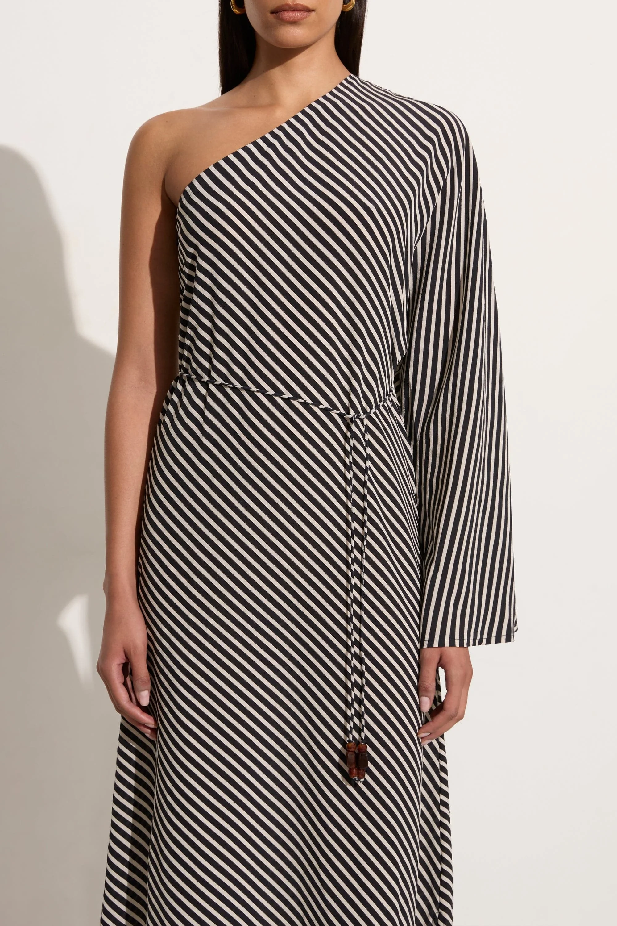 Gino Maxi Dress Toscano Stripe Black - Final Sale - Image 7