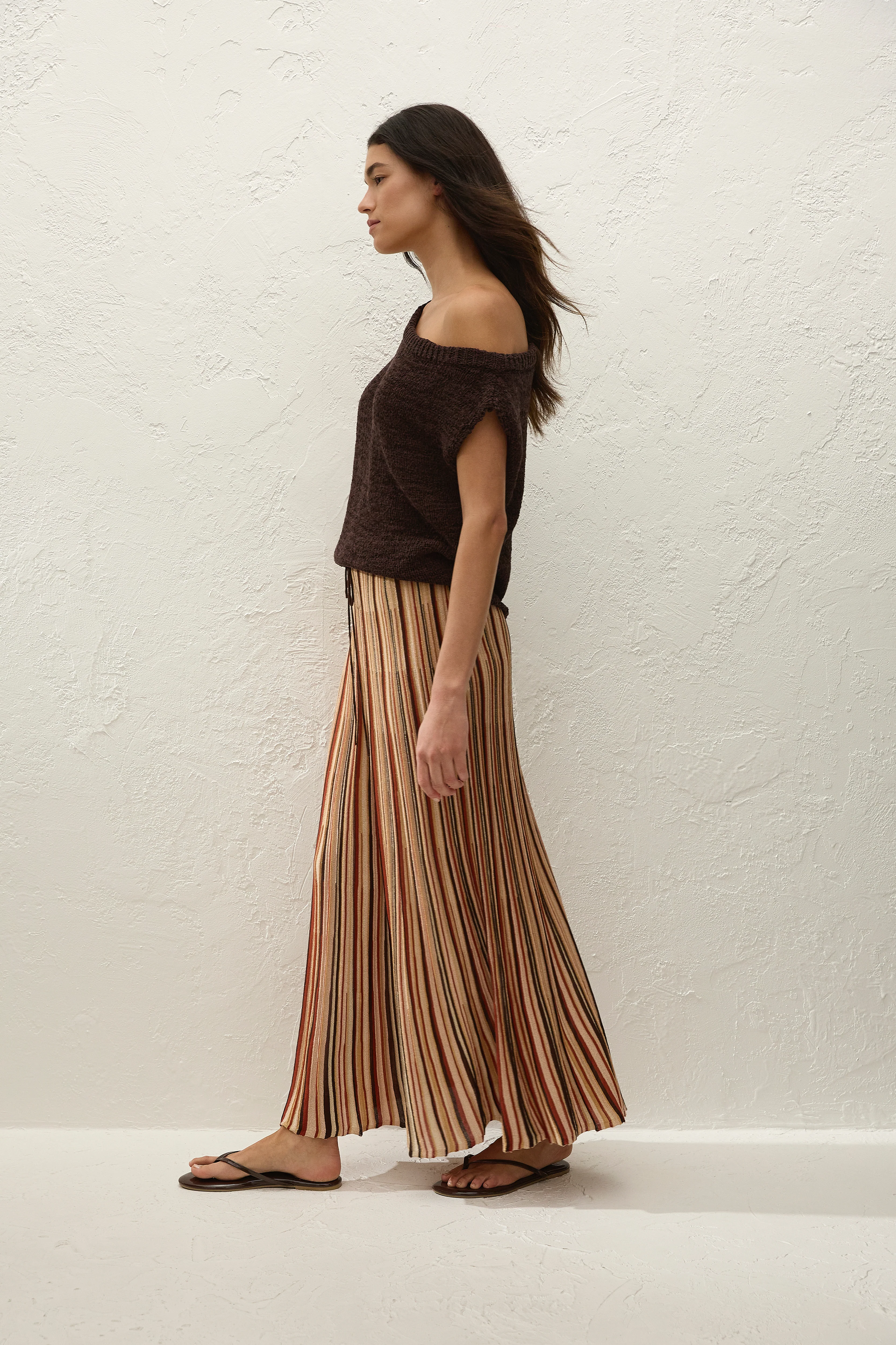 Iden Maxi Skirt Murano Stripe - Image 3