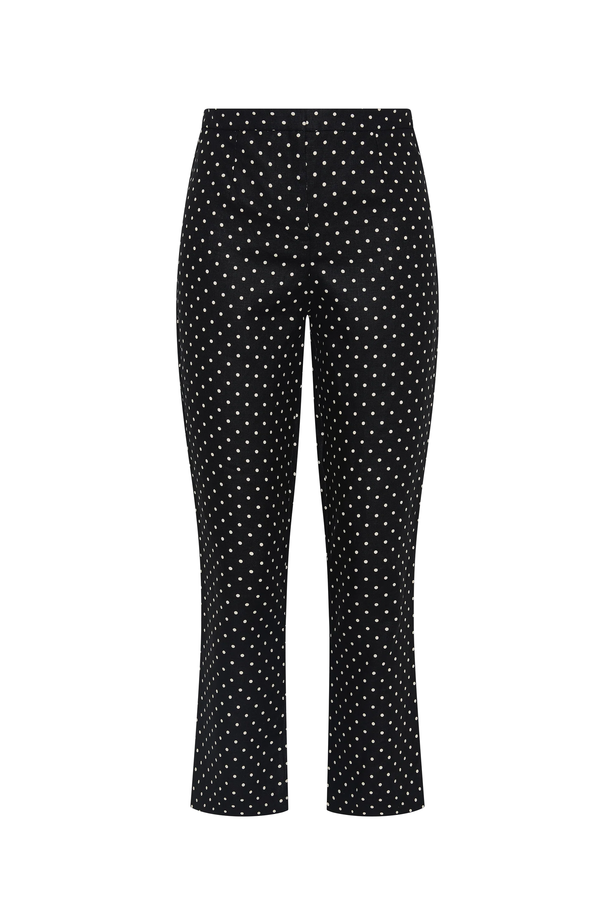Iria Capri Pant Lola Polka Dot Black Cream - Image 6