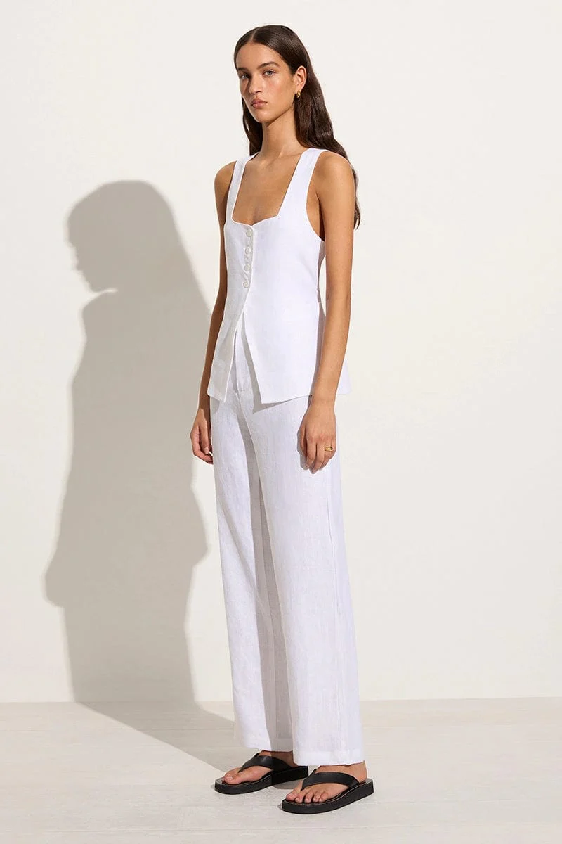 Isotta Pant White - Final Sale - Image 5