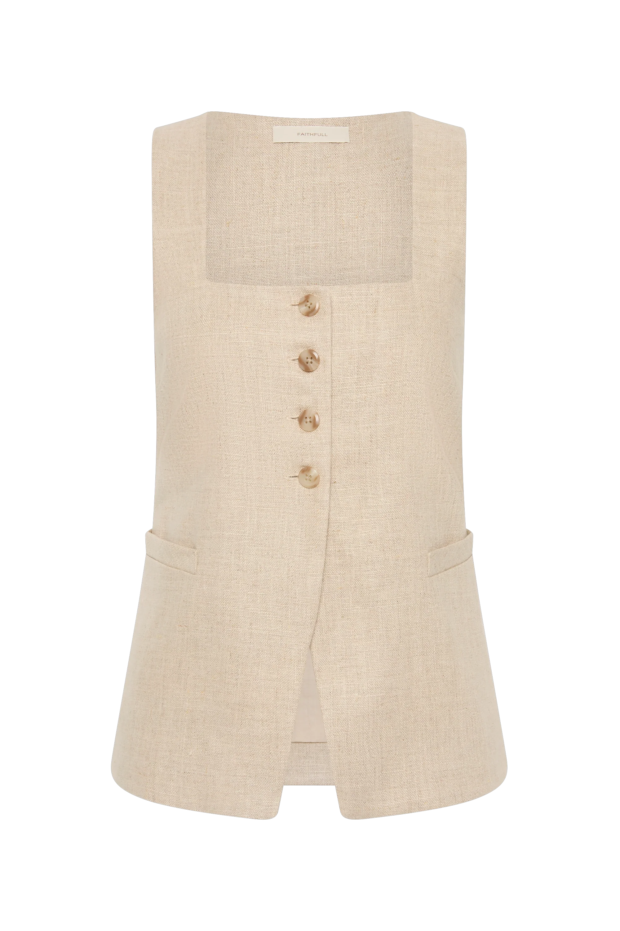 Jackie Vest Natural - Image 7