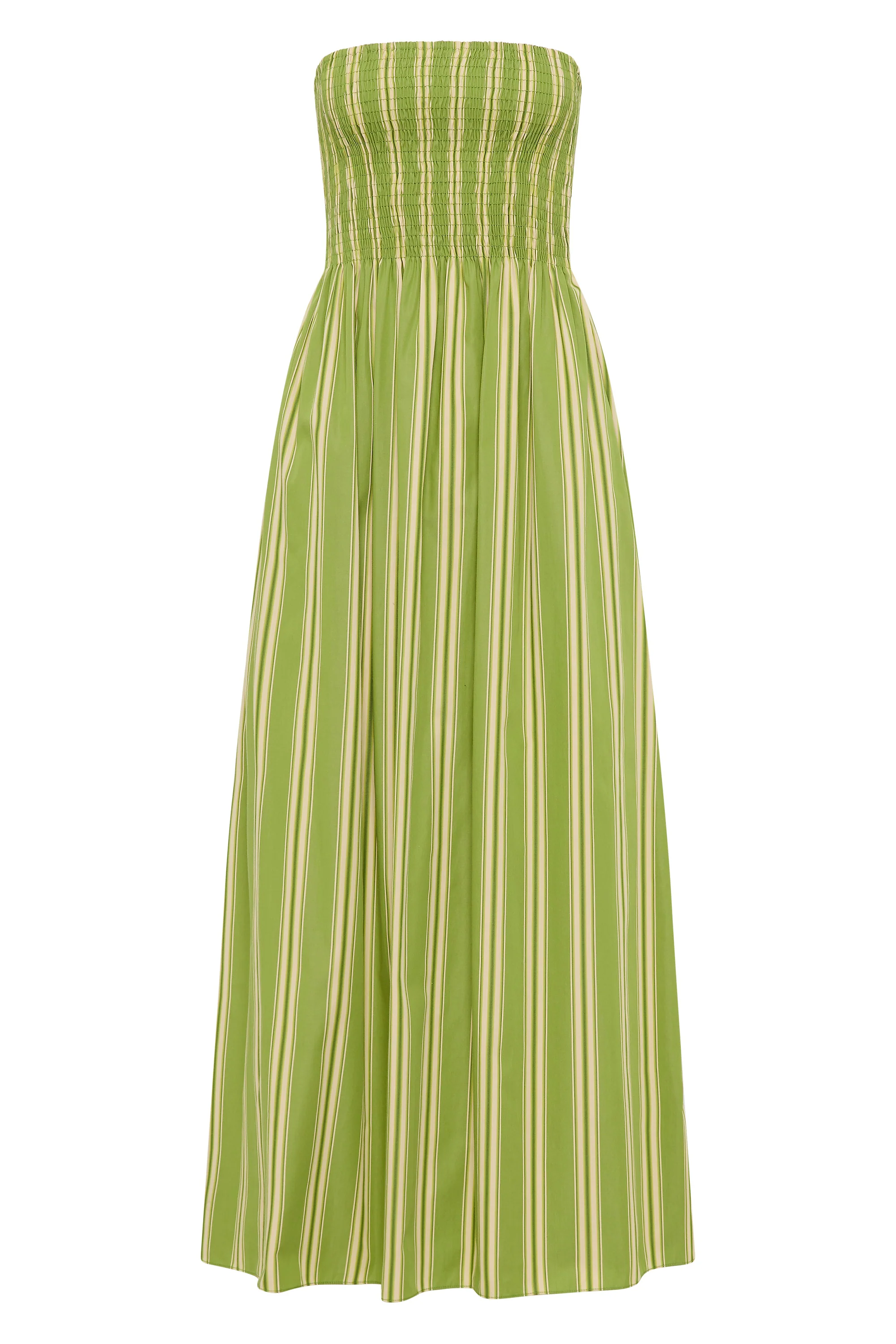 Jamie Midi Dress Ombre Stripe Juniper - Image 6
