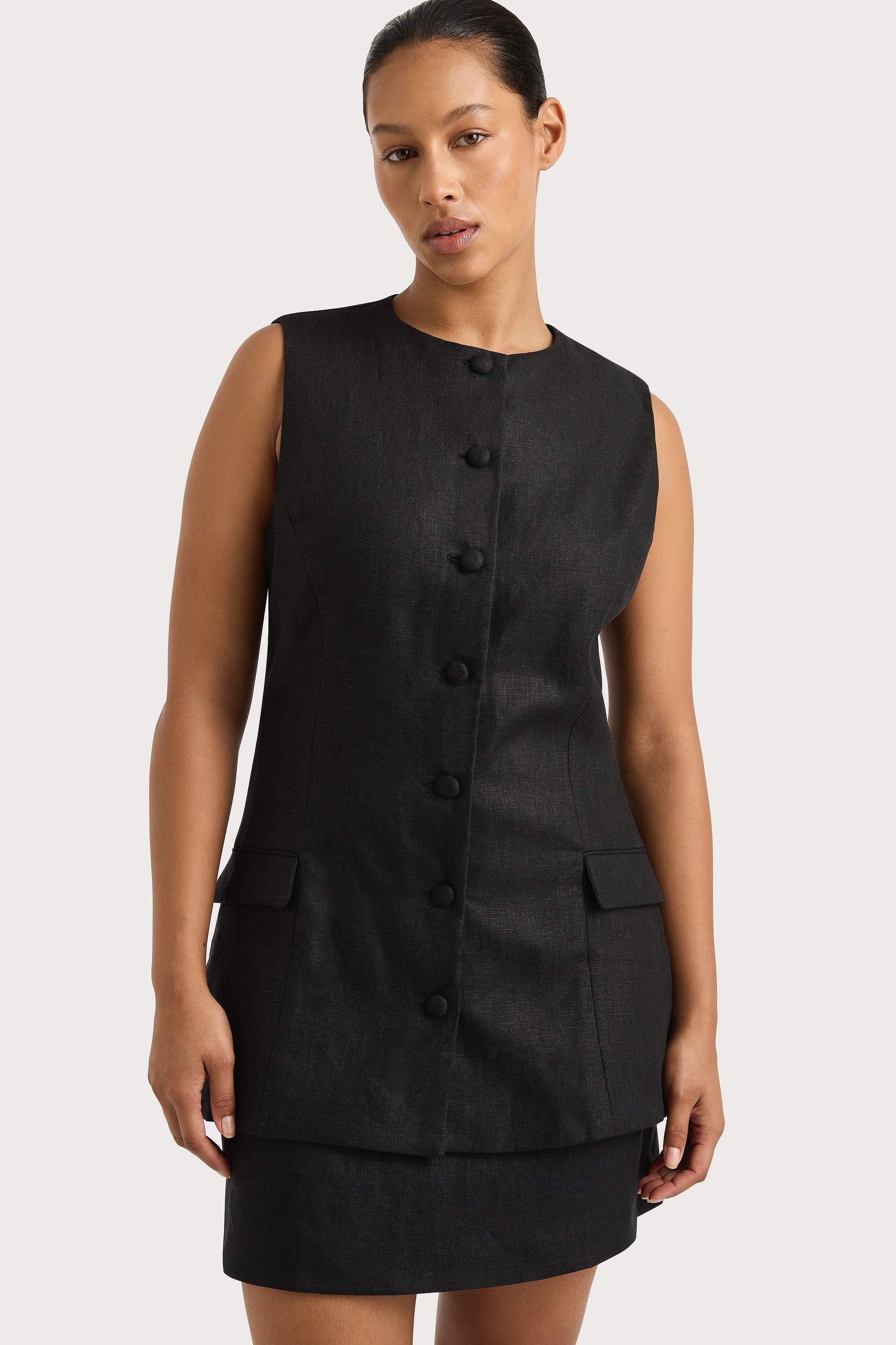 Jane Mini Skirt Black - Final Sale - Image 10