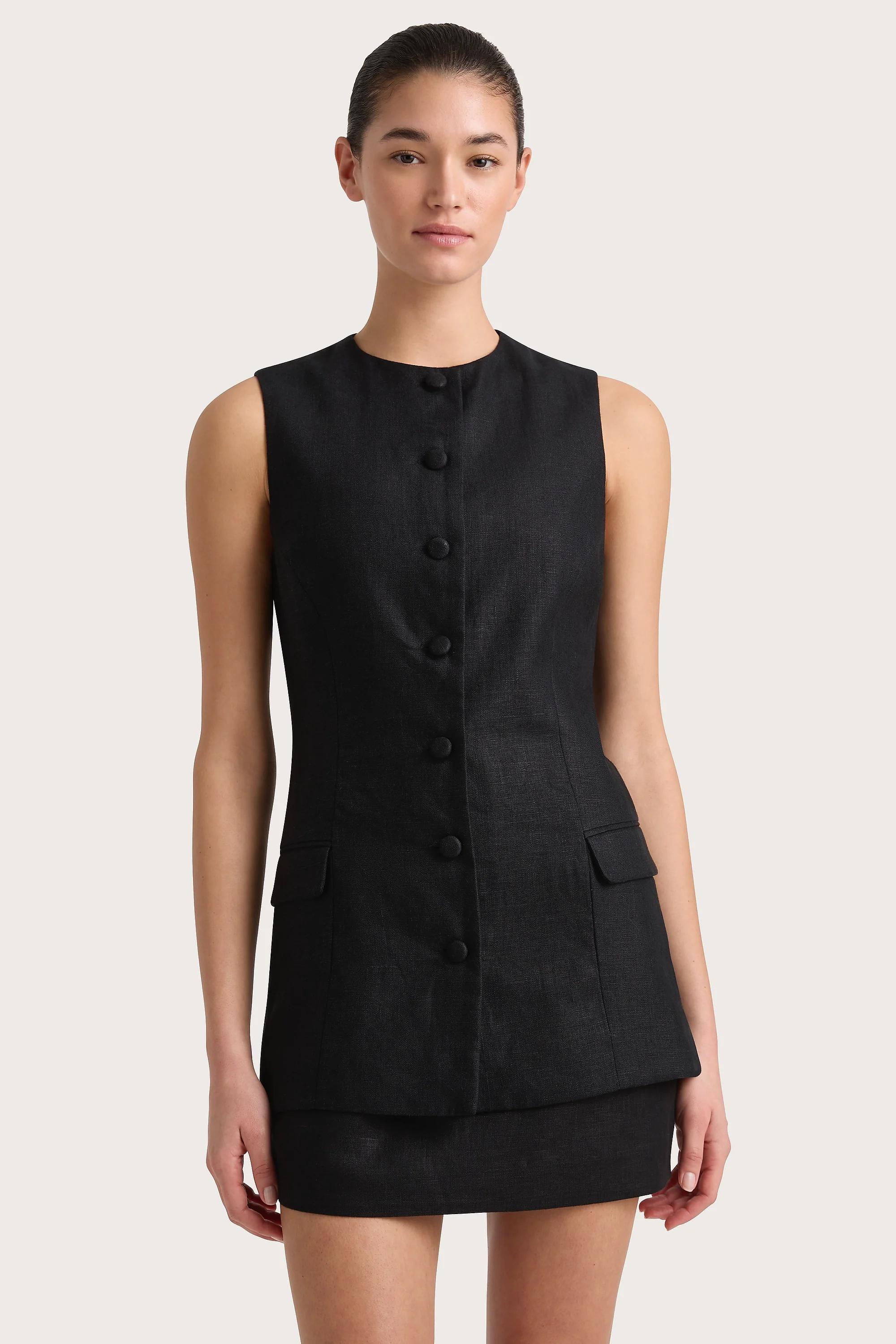 Jane Vest Black - Final Sale - Image 5