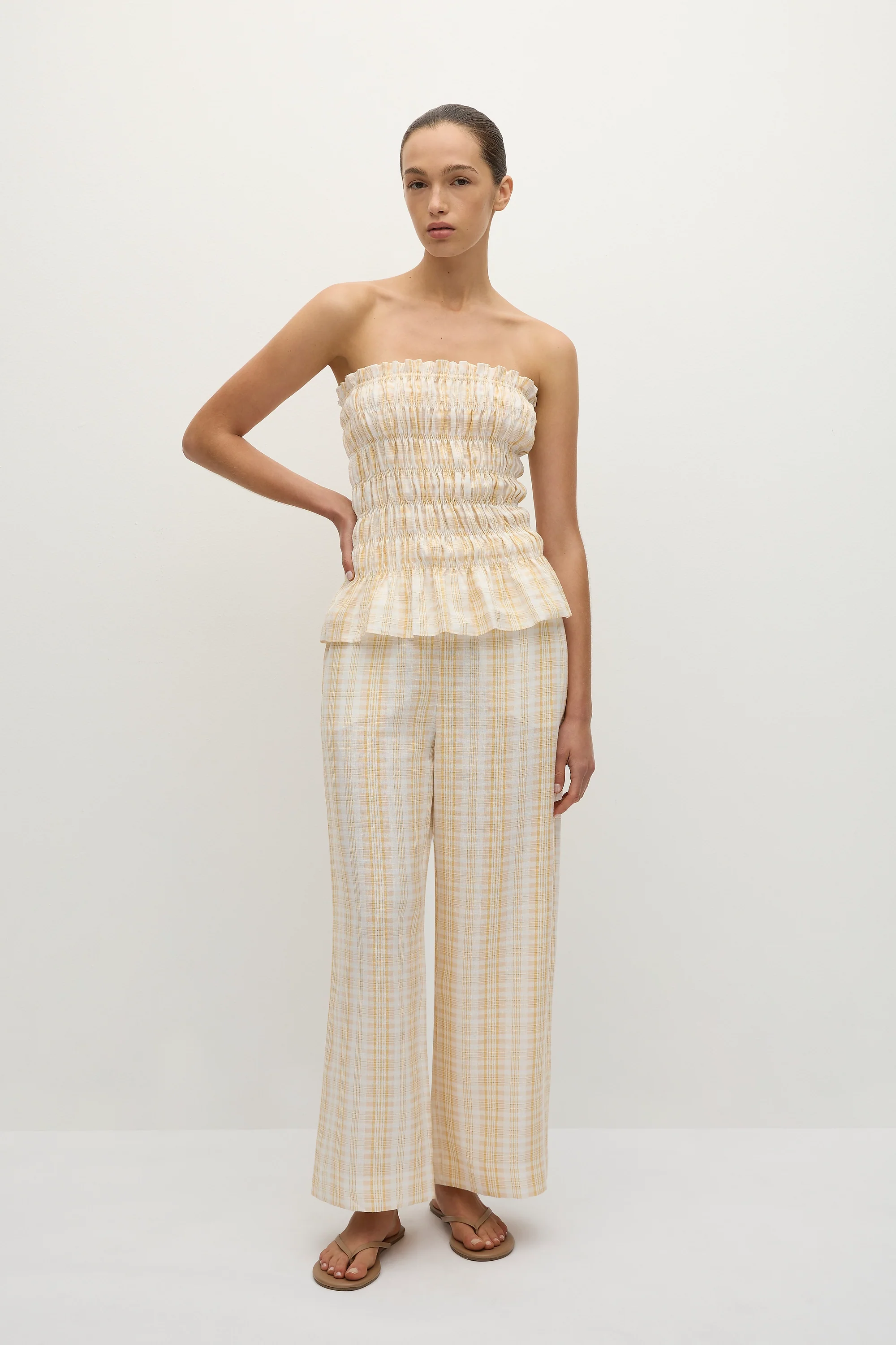 Jones Pant Piato Check - Final Sale