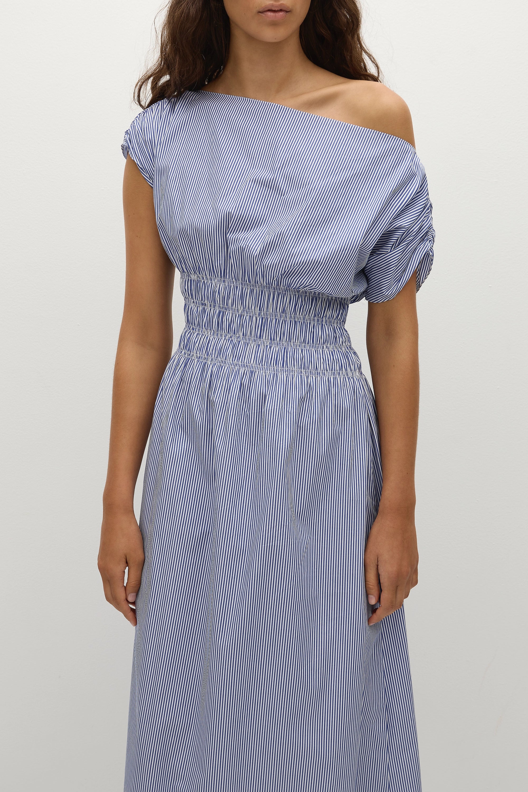 Kara Maxi Dress Helle Stripe Vintage Navy - Final Sale - Image 2