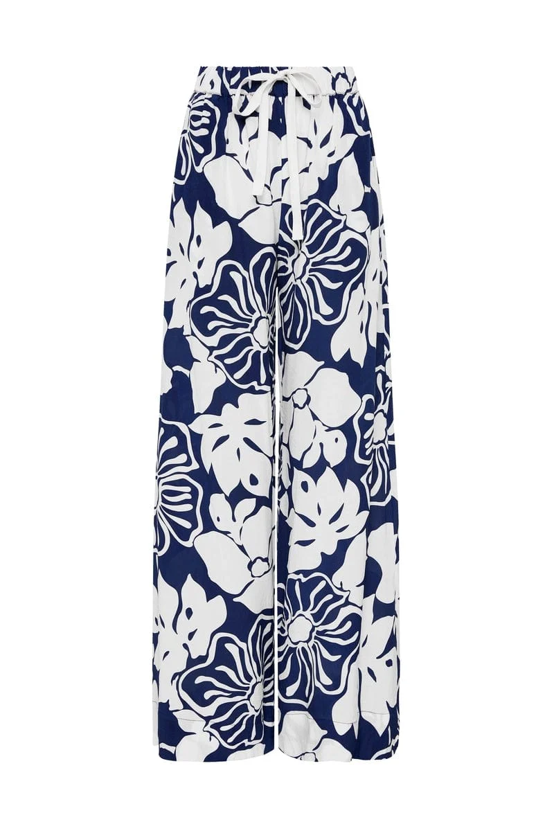 Kartika Pant Mica Floral Navy - Final Sale - Image 7