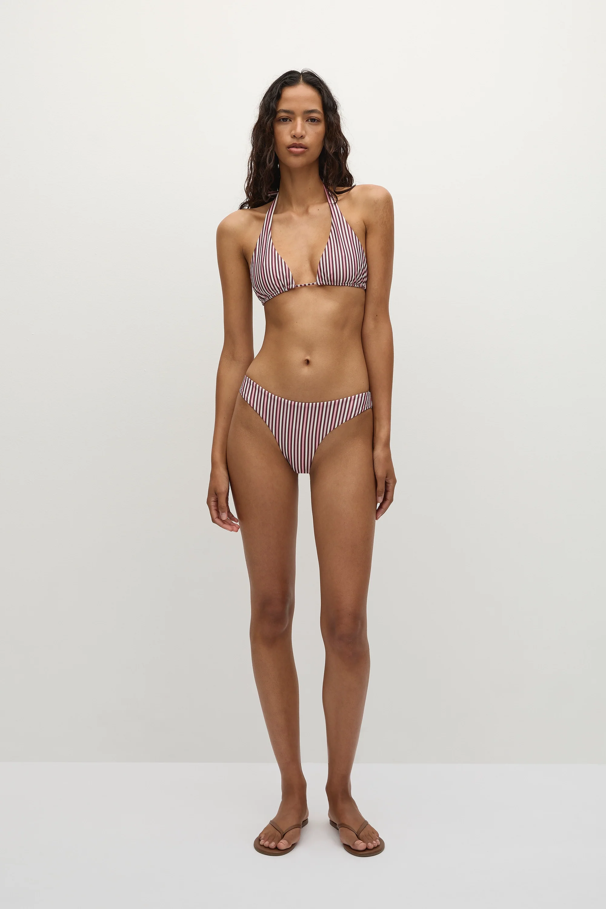 Kassia Bikini Top Clare Stripe - Final Sale