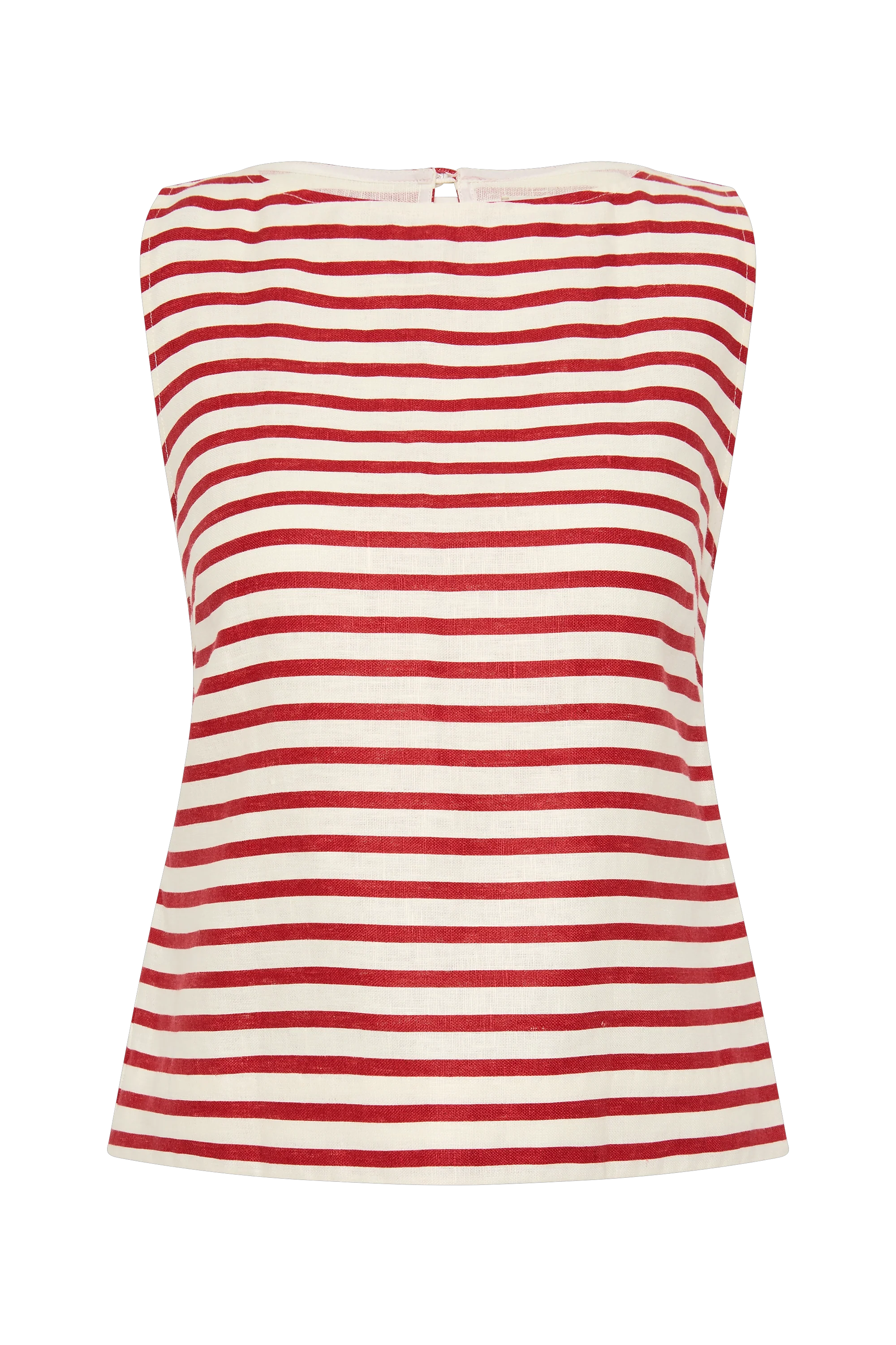 Kelly Top Breton Stripe Red - Final Sale - Image 7