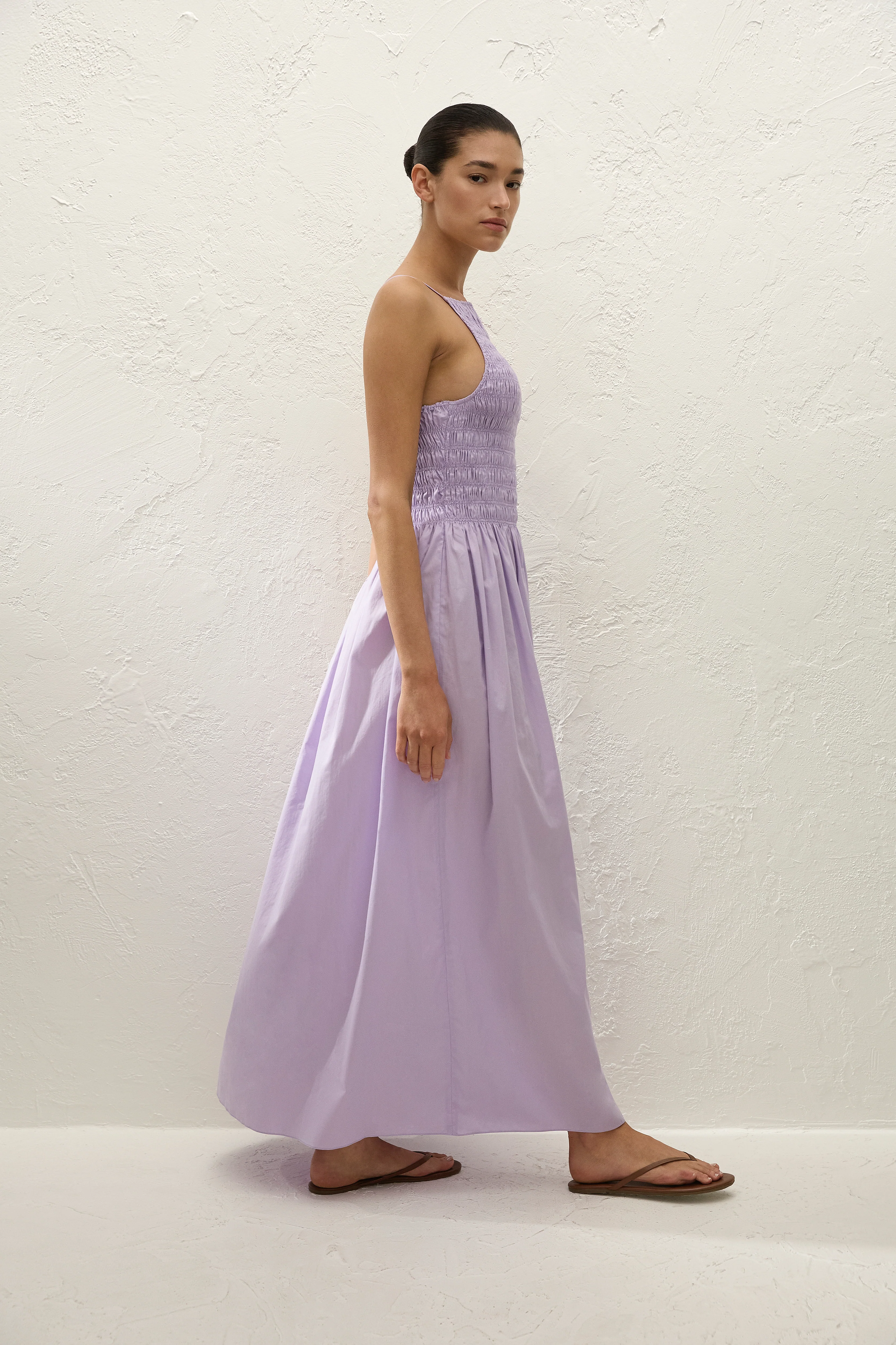 Laia Maxi Dress Lilac - Image 3