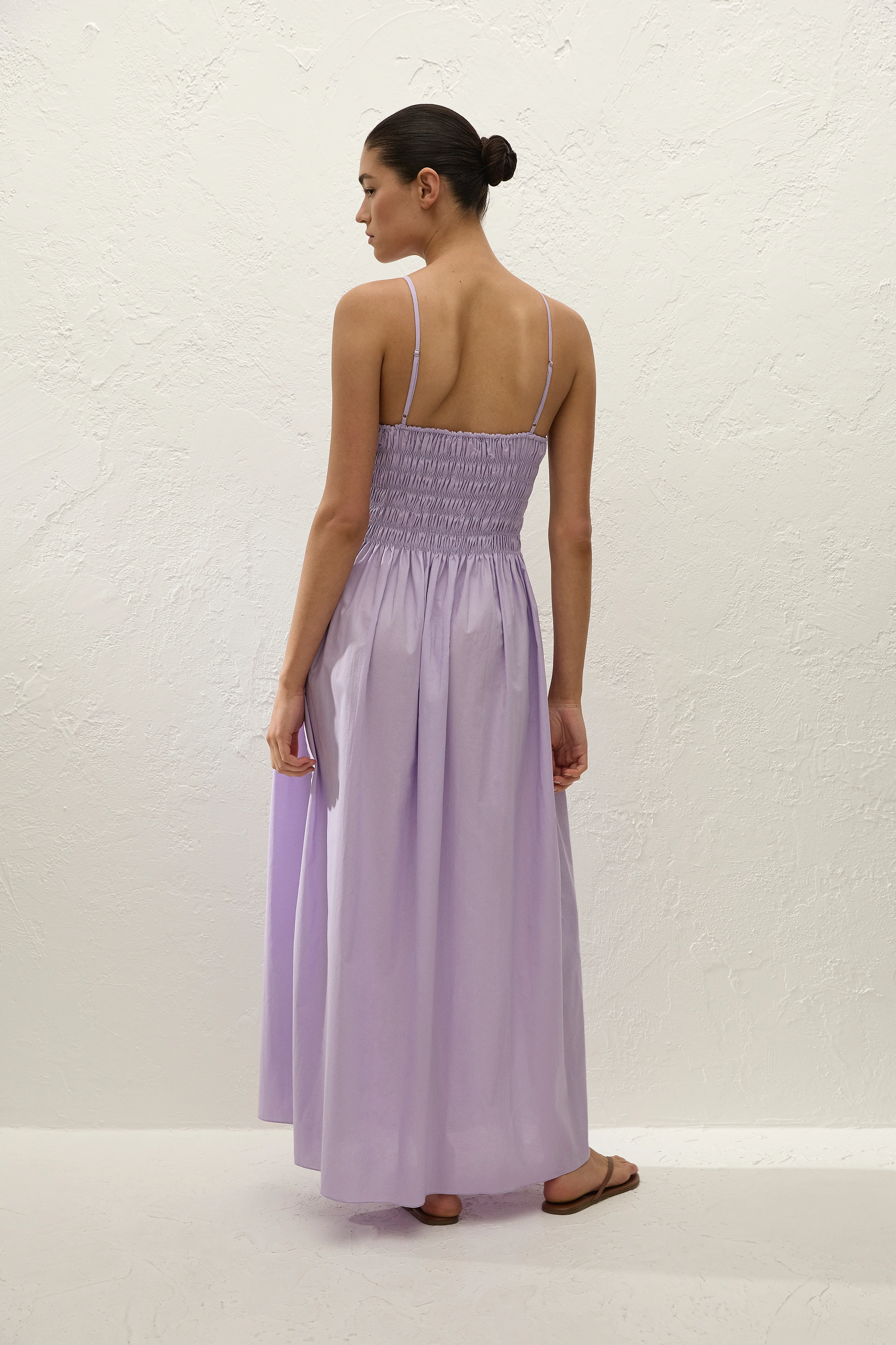 Laia Maxi Dress Lilac - Image 4