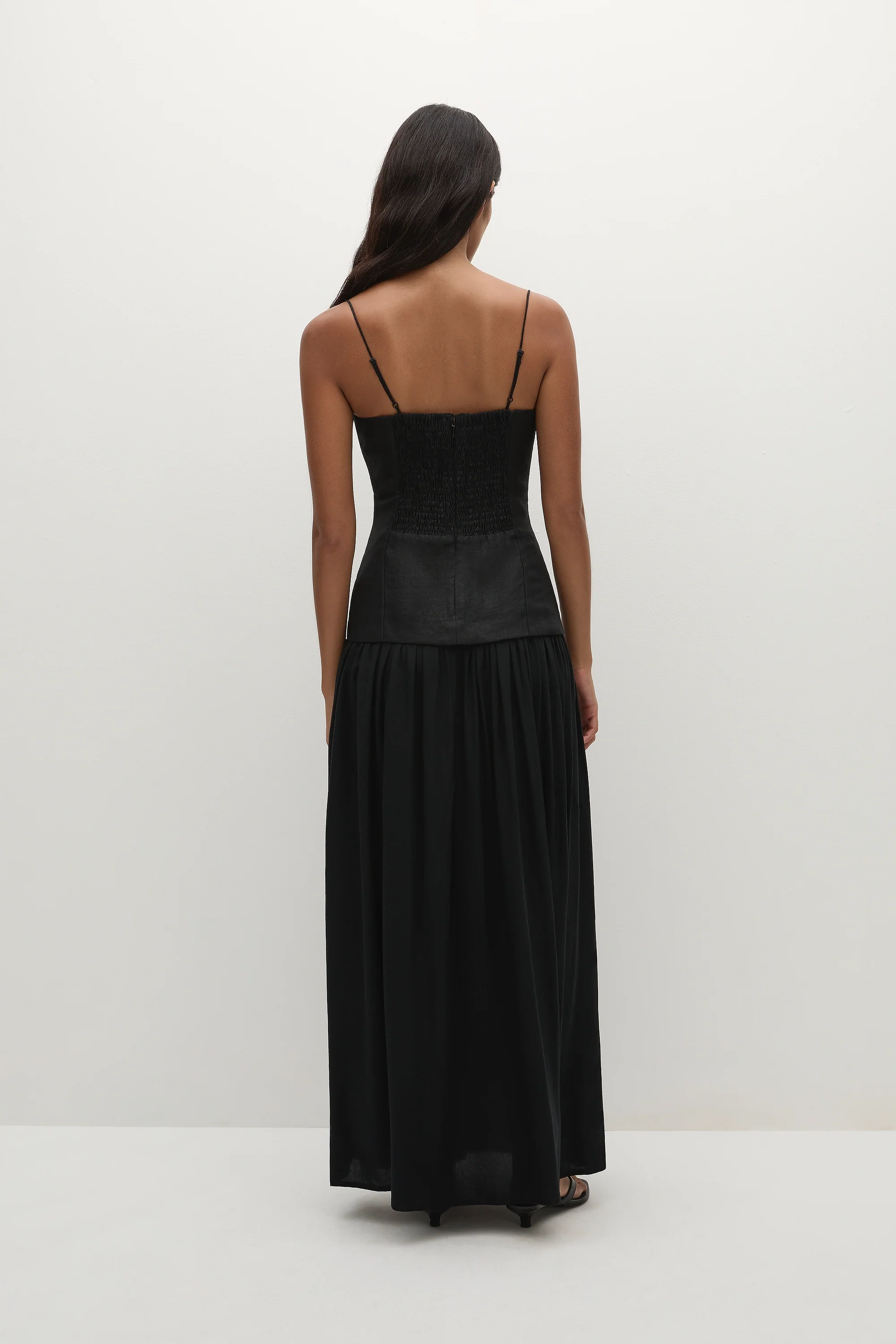 Lenise Maxi Dress Black - Final Sale - Image 5