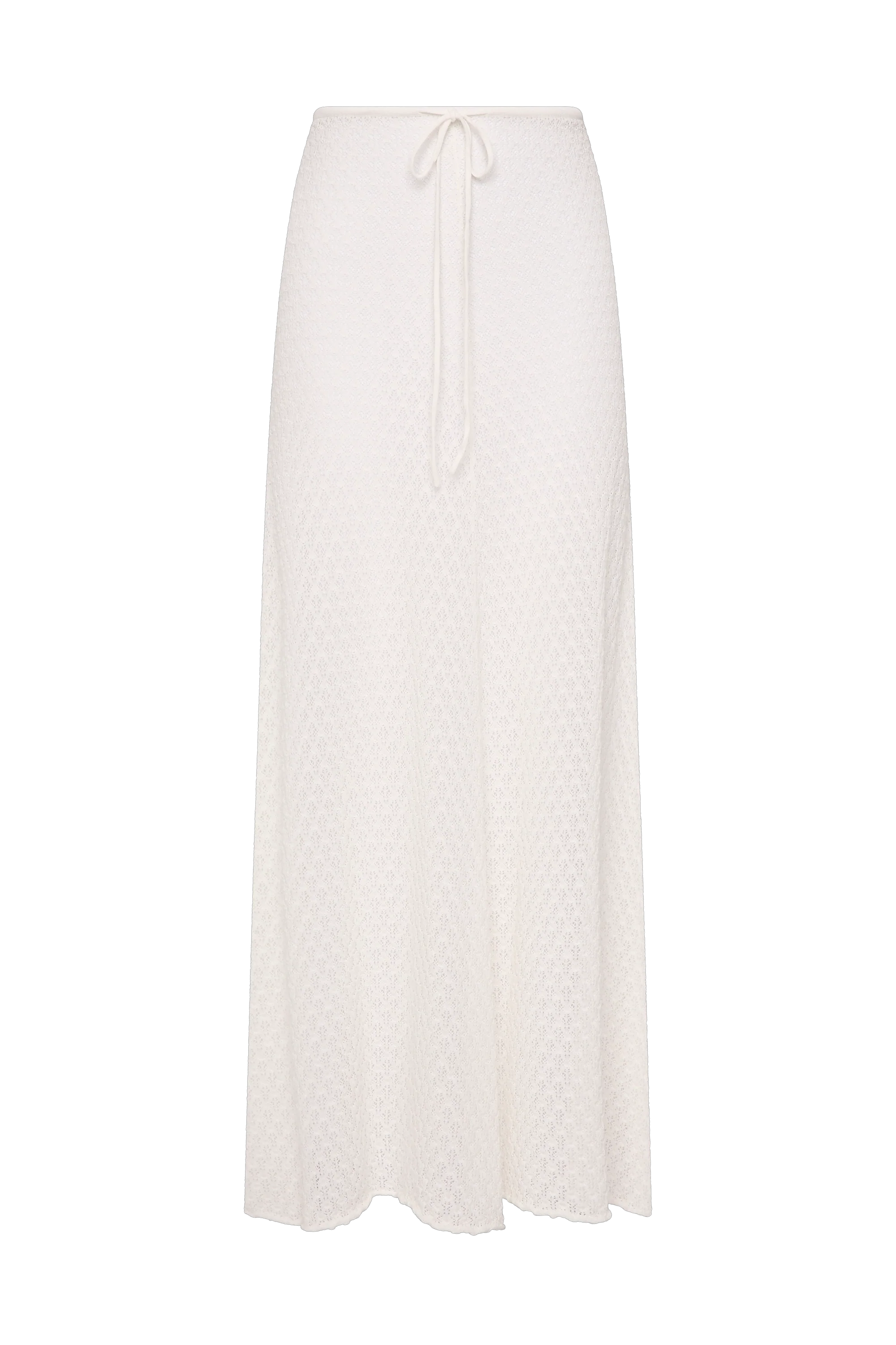 Lenna Skirt Pointelle Lace Vintage White - Image 11
