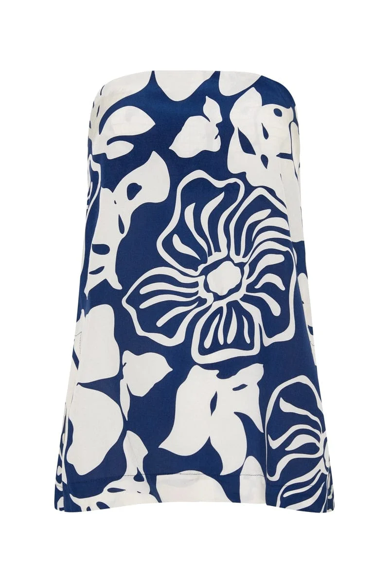 Lizette Top Mica Floral Navy - Final Sale - Image 8
