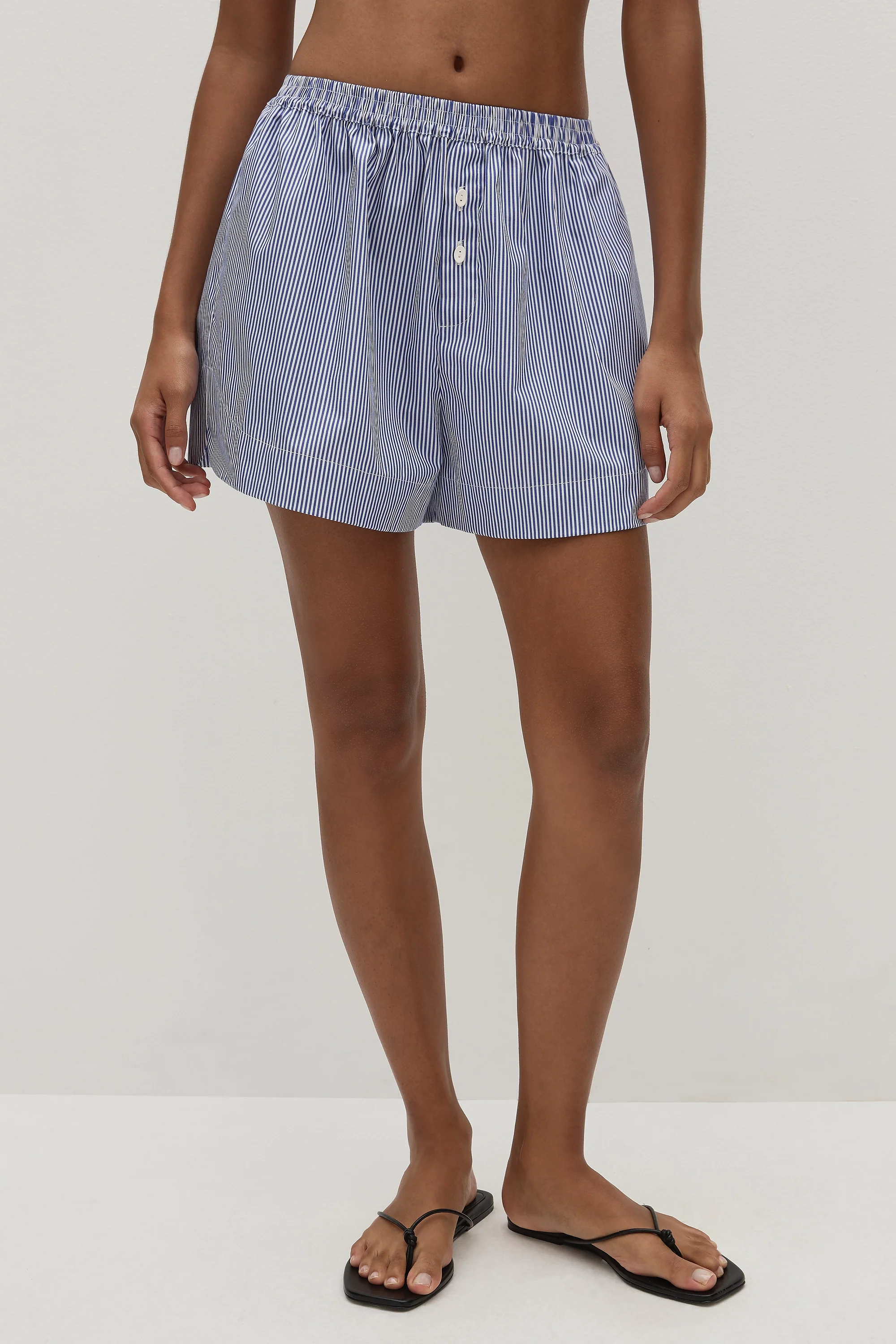 Lonia Shorts Helle Stripe Vintage Navy - Final Sale - Image 2
