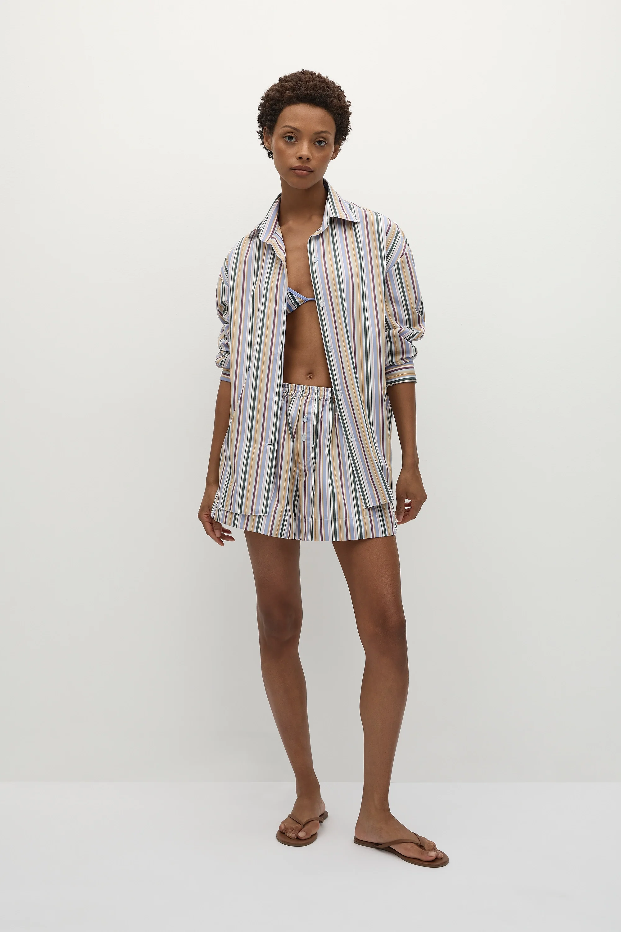 Lonia Shorts Sifnos Stripe - Final Sale