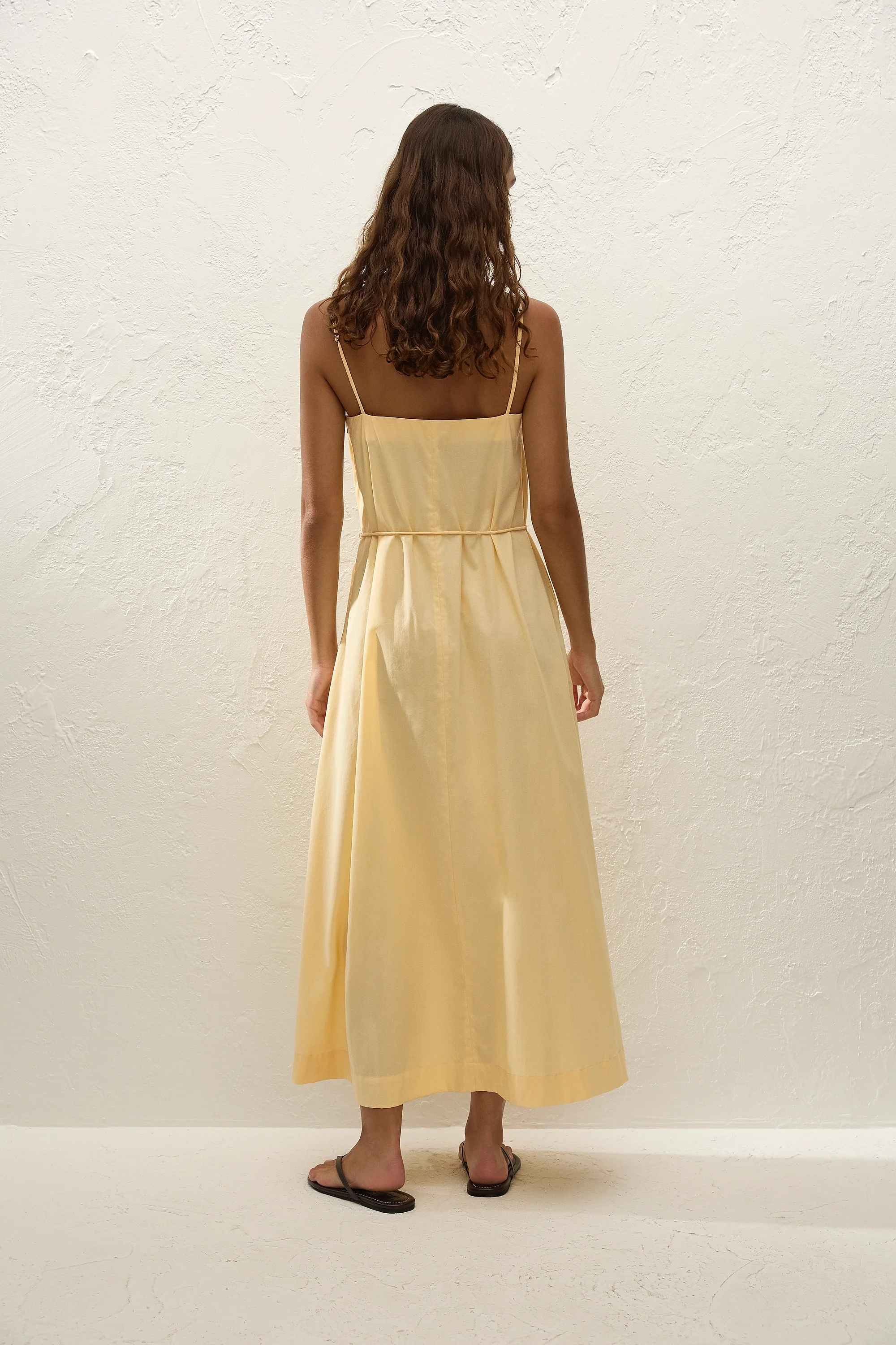 Lopez Midi Dress Banana - Image 5
